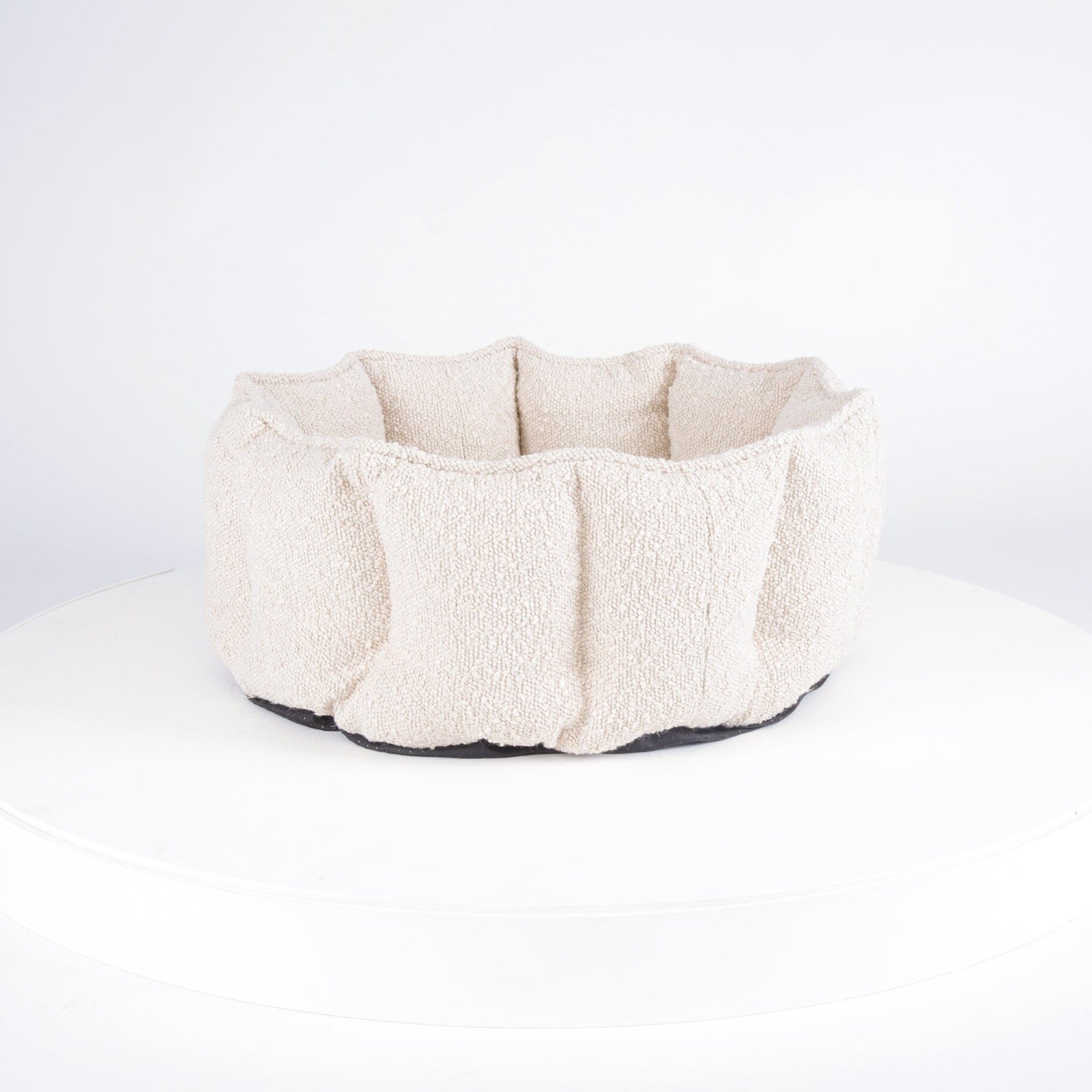 Boucle Cat Bed - Ivory Cat Bed Scruffs® 