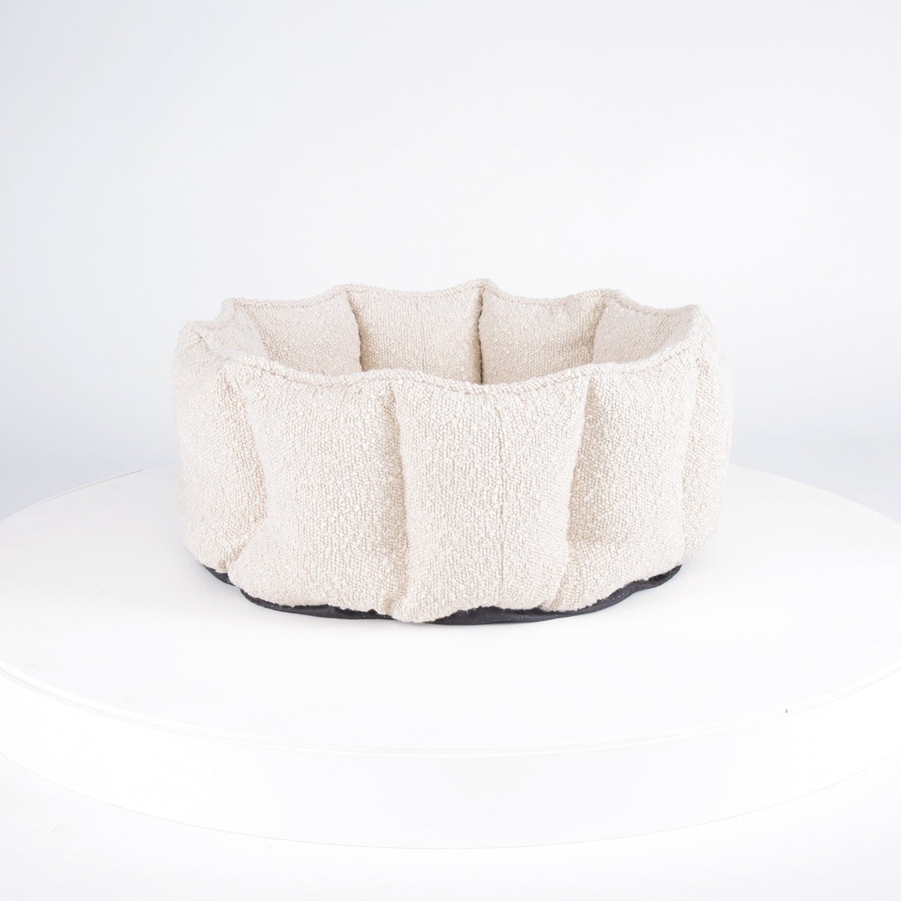 Boucle Cat Bed - Ivory Cat Bed Scruffs® 
