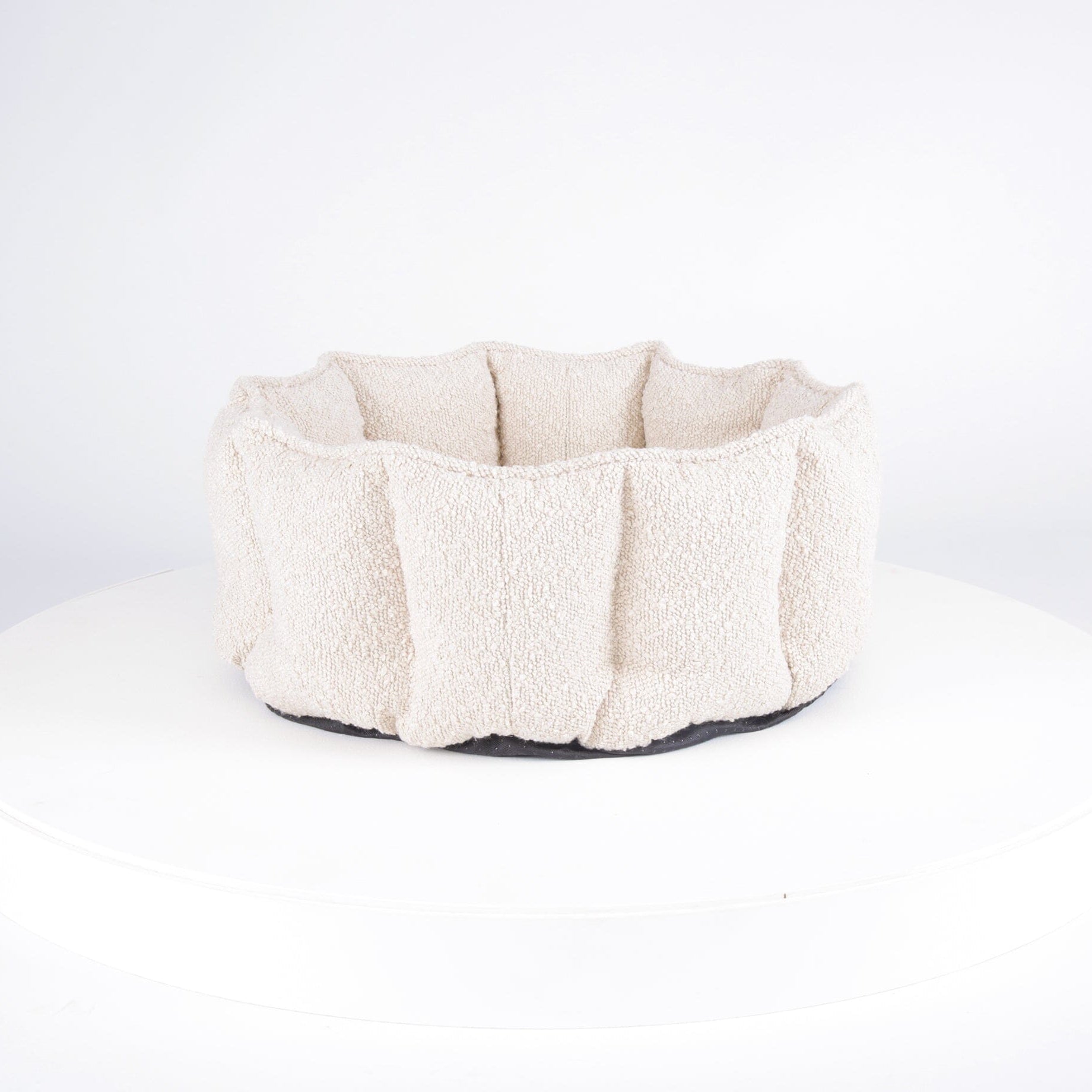 Boucle Cat Bed - Ivory Cat Bed Scruffs® 