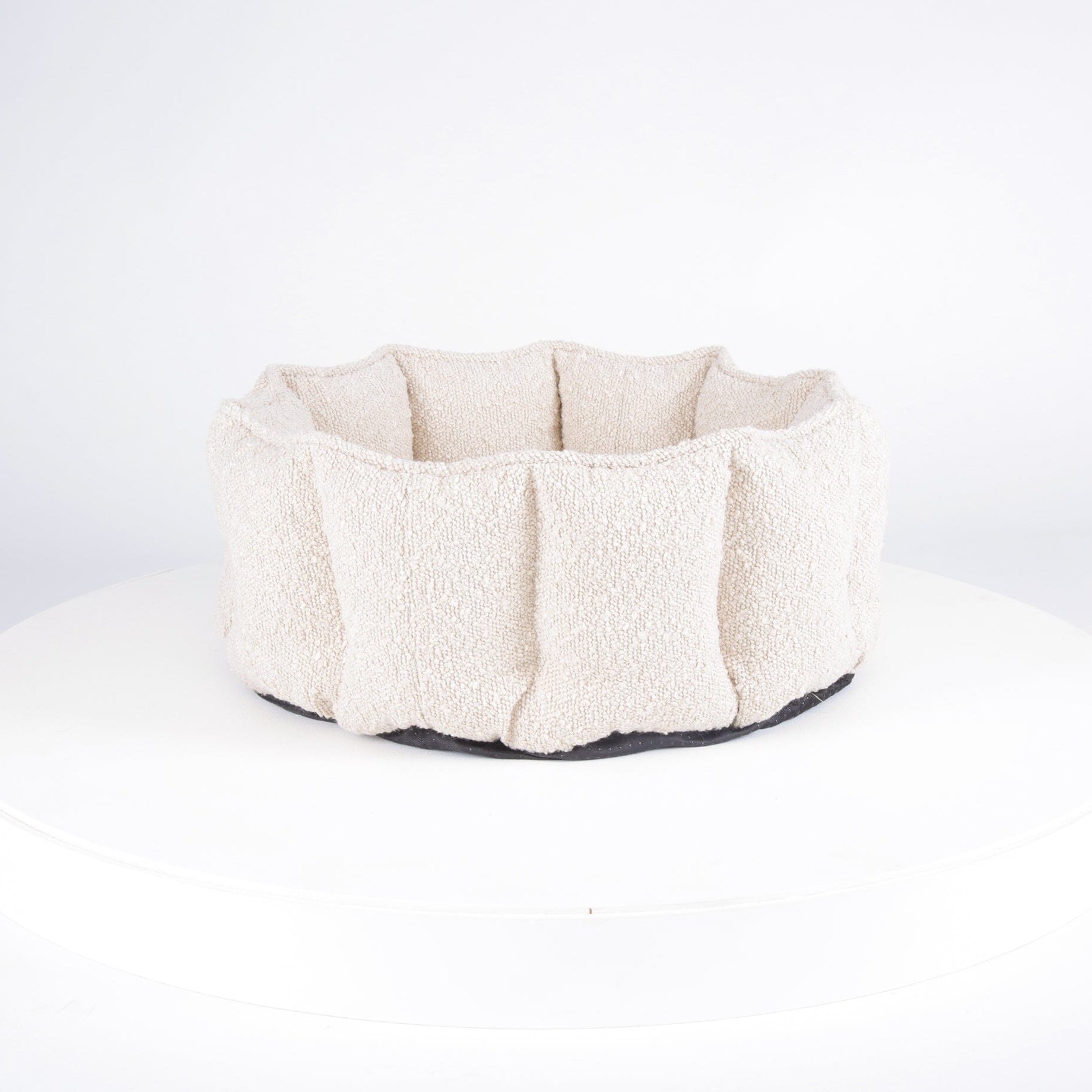 Boucle Cat Bed - Ivory Cat Bed Scruffs® 