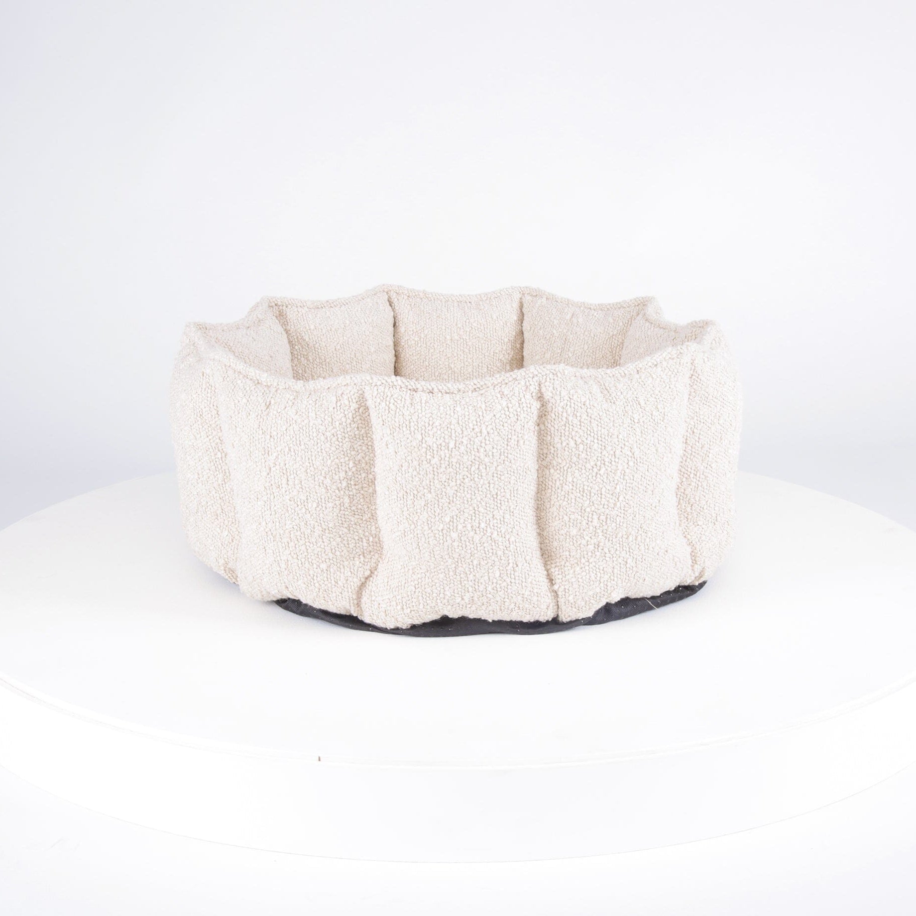 Boucle Cat Bed - Ivory Cat Bed Scruffs® 