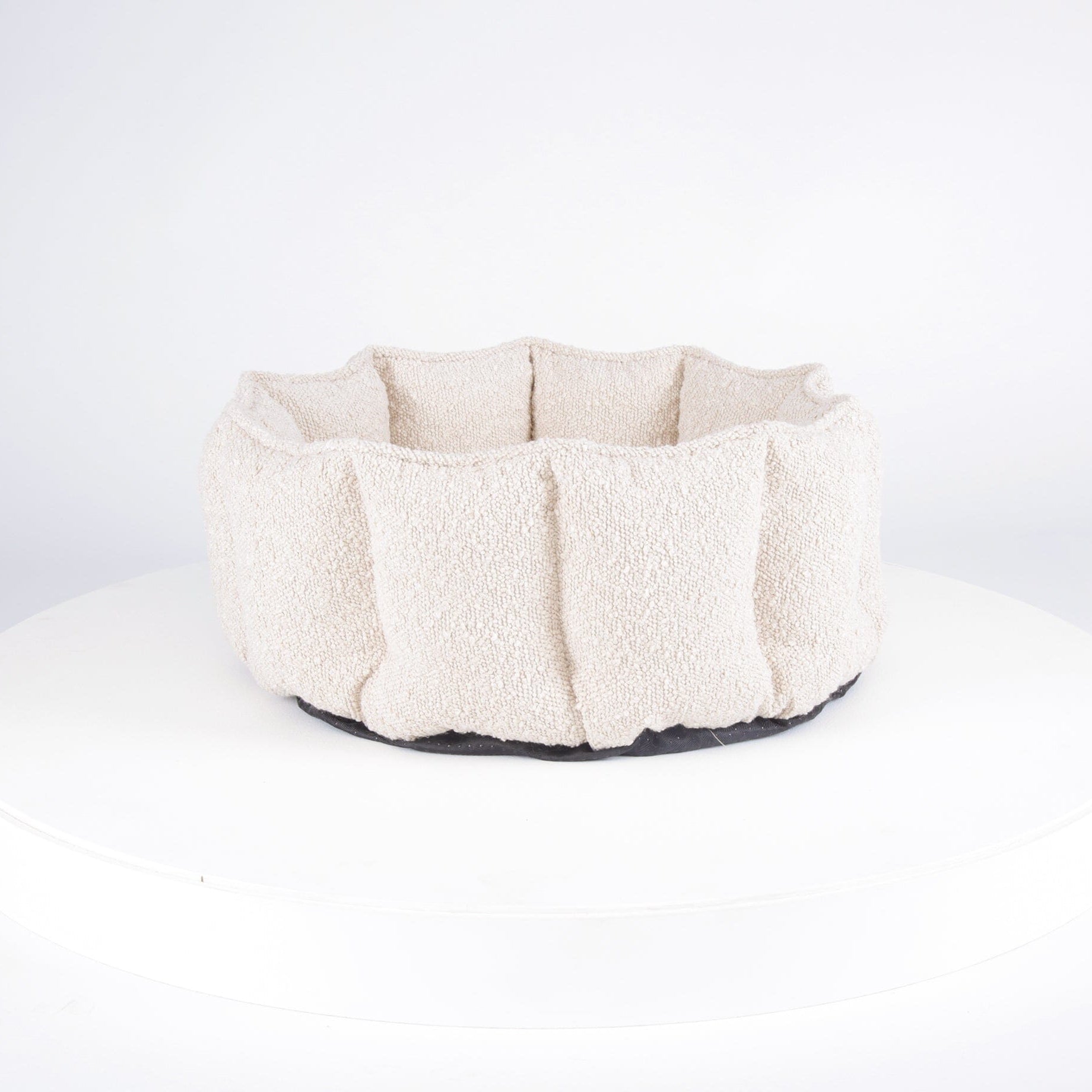 Boucle Cat Bed - Ivory Cat Bed Scruffs® 