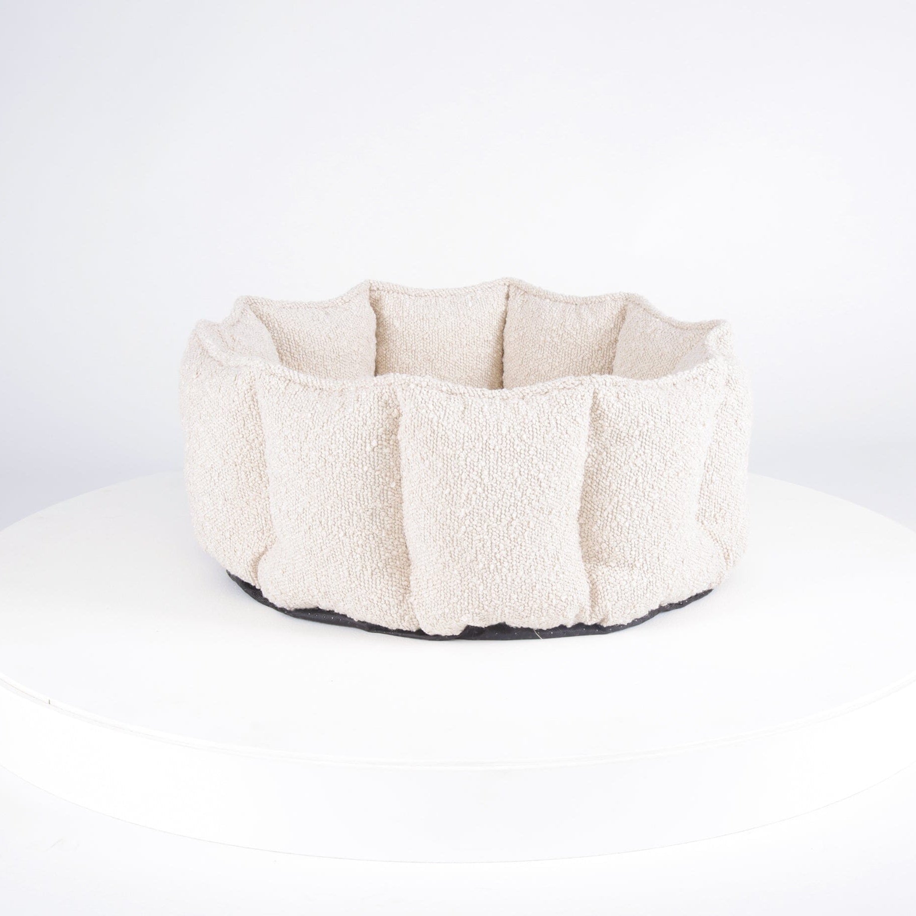 Boucle Cat Bed - Ivory Cat Bed Scruffs® 