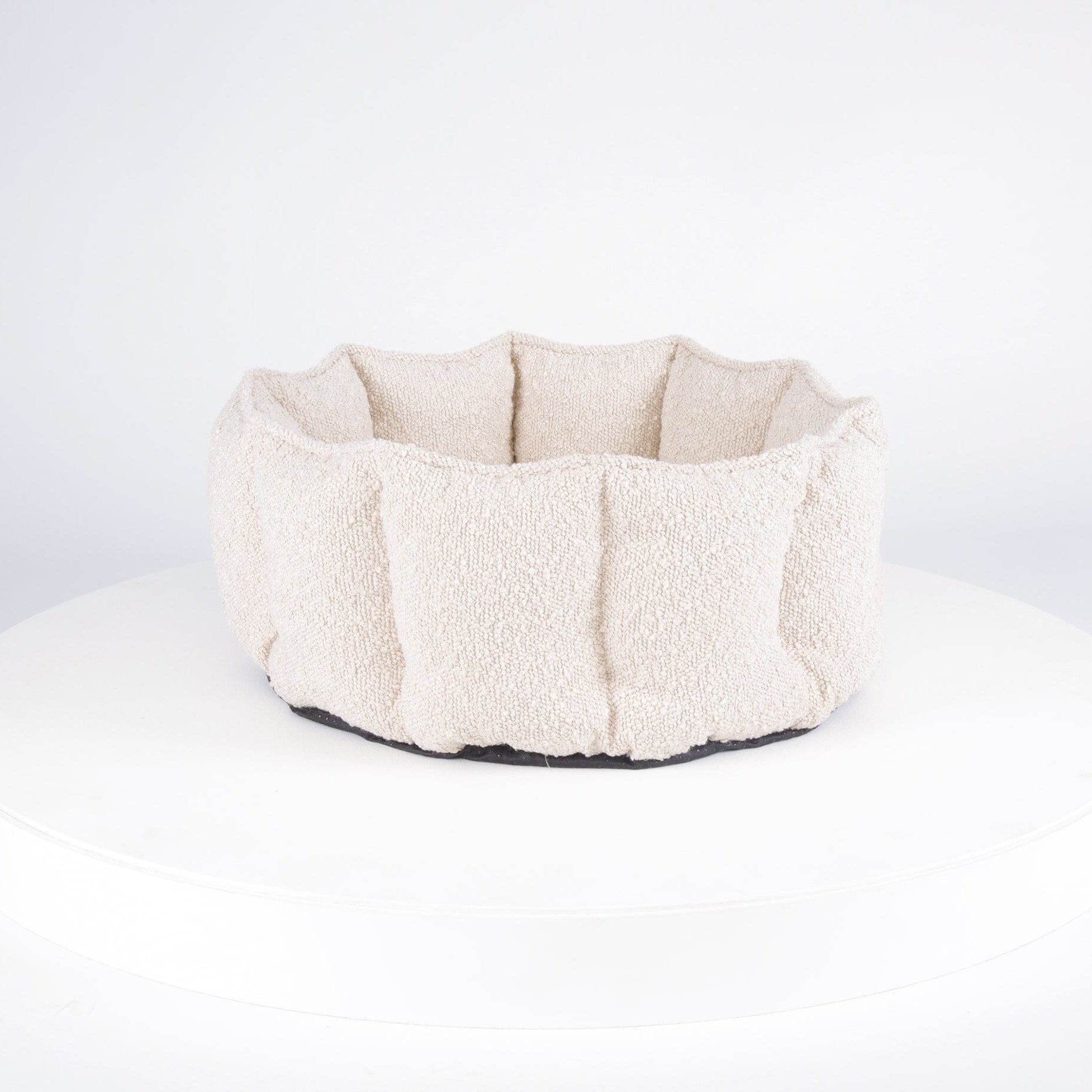 Boucle Cat Bed - Ivory Cat Bed Scruffs® 