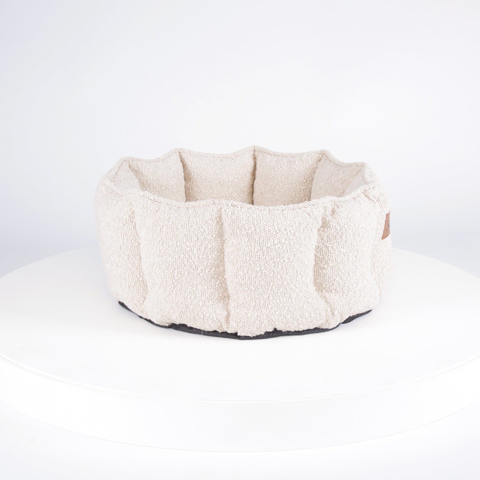 Boucle Cat Bed - Ivory Cat Bed Scruffs® 