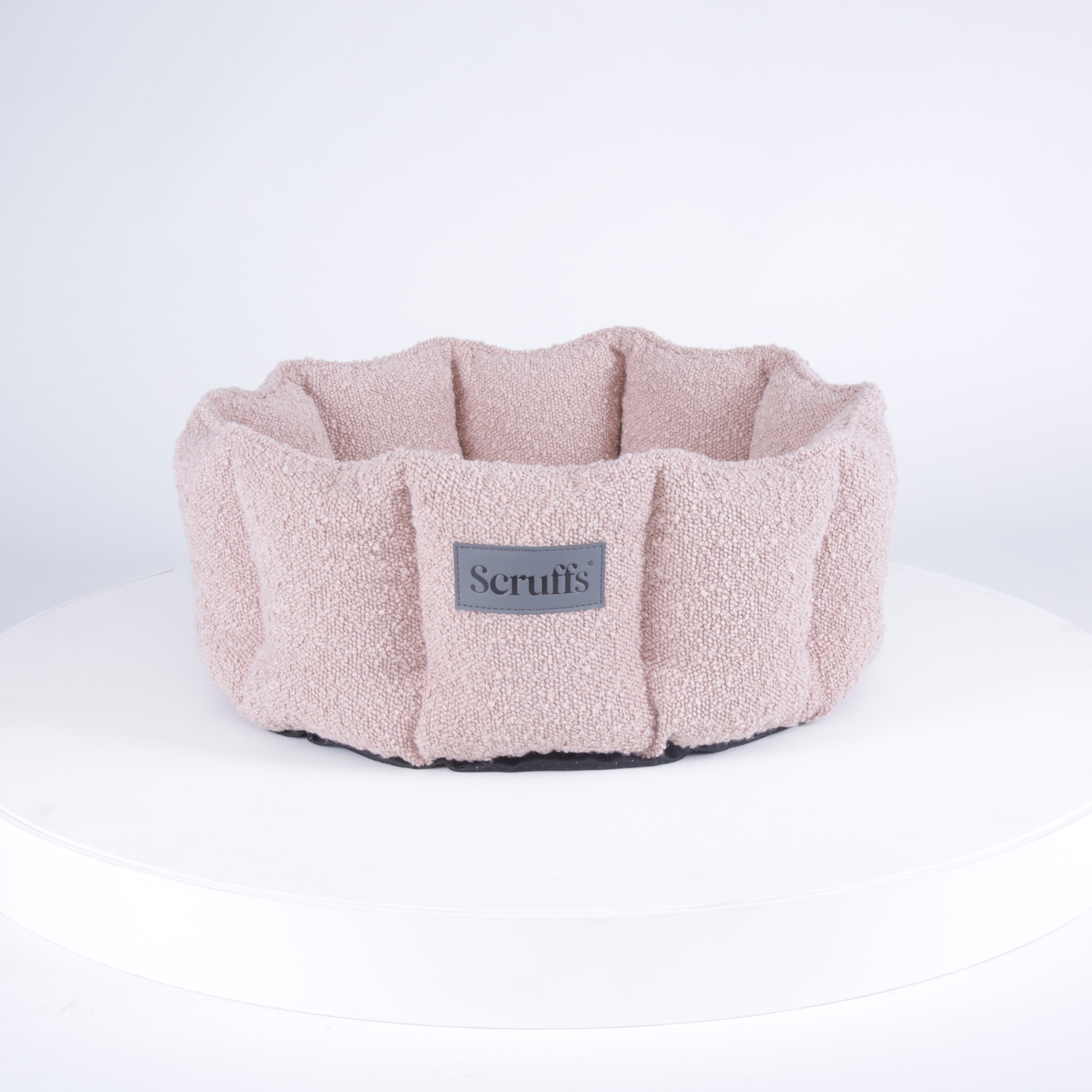 Boucle Cat Bed - Blush Pink Cat Bed Scruffs® 