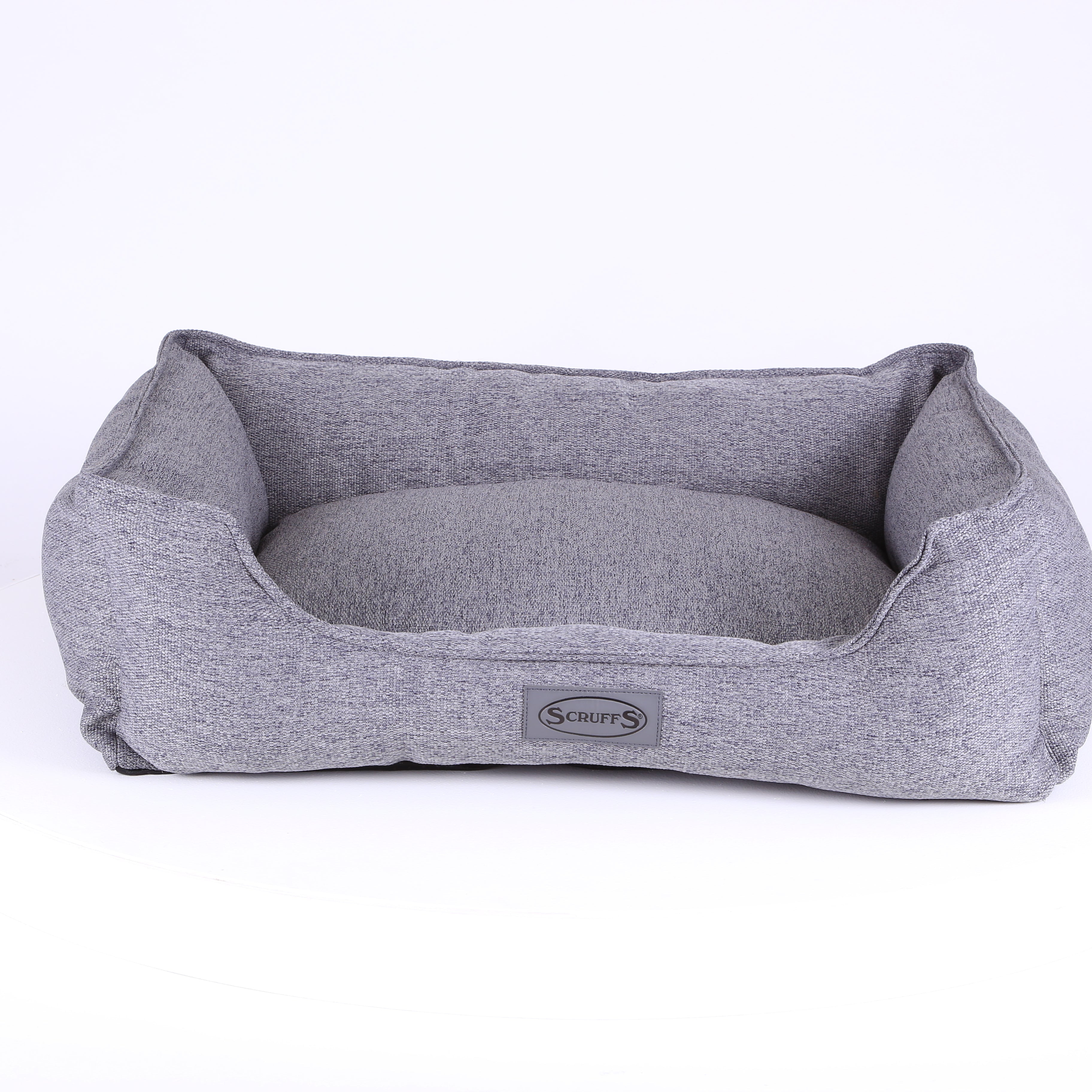 Manhattan Box Bed - Dark Grey Dog Bed Scruffs® 