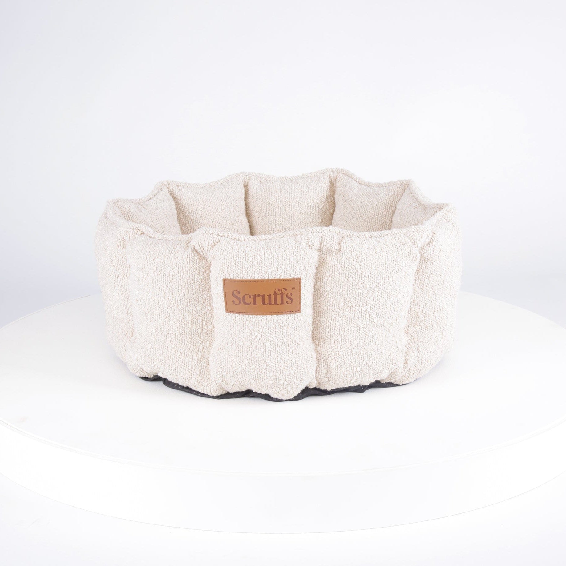 Boucle Cat Bed - Ivory Cat Bed Scruffs® 