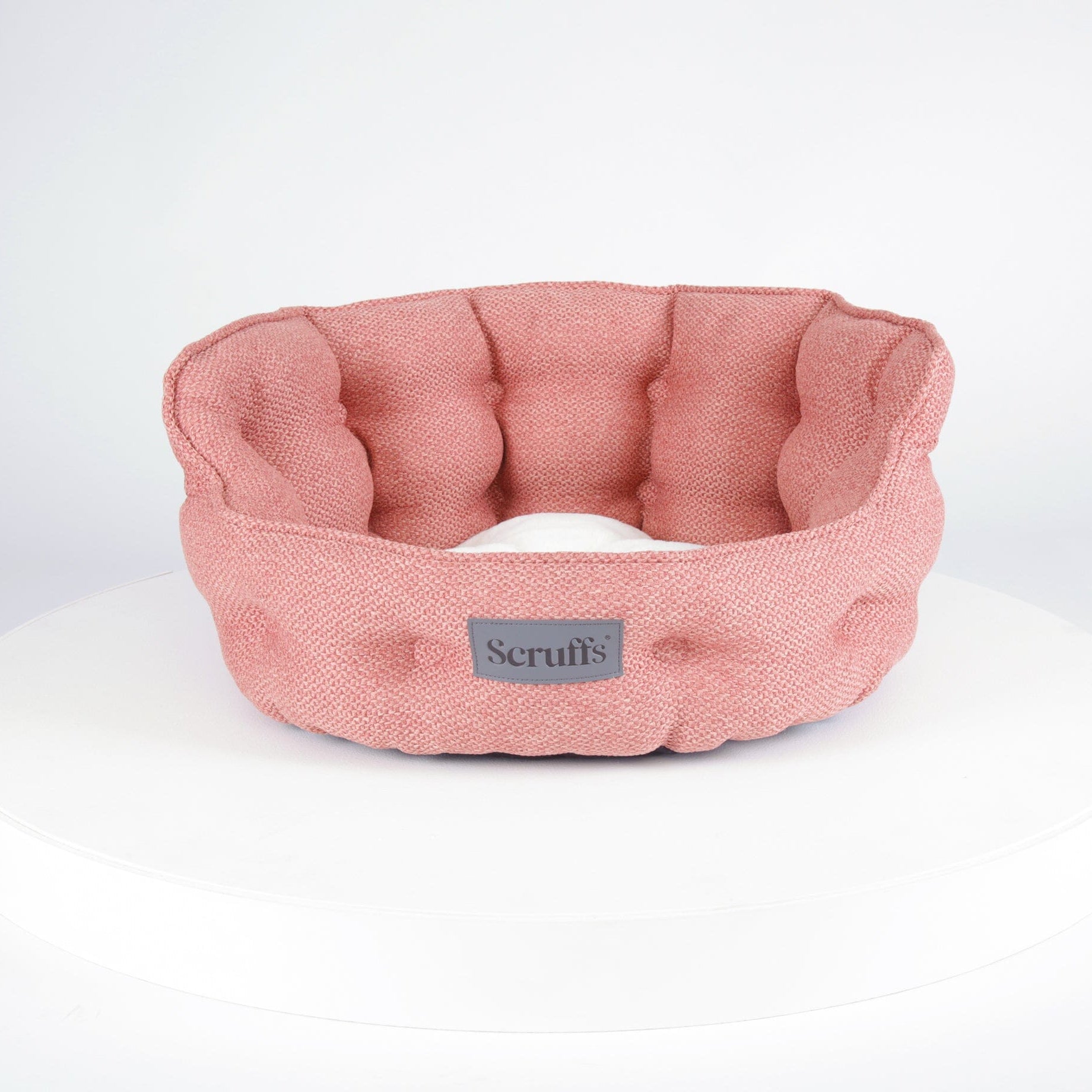 Seattle Cat Bed - Coral Pink Cat Bed Scruffs® 