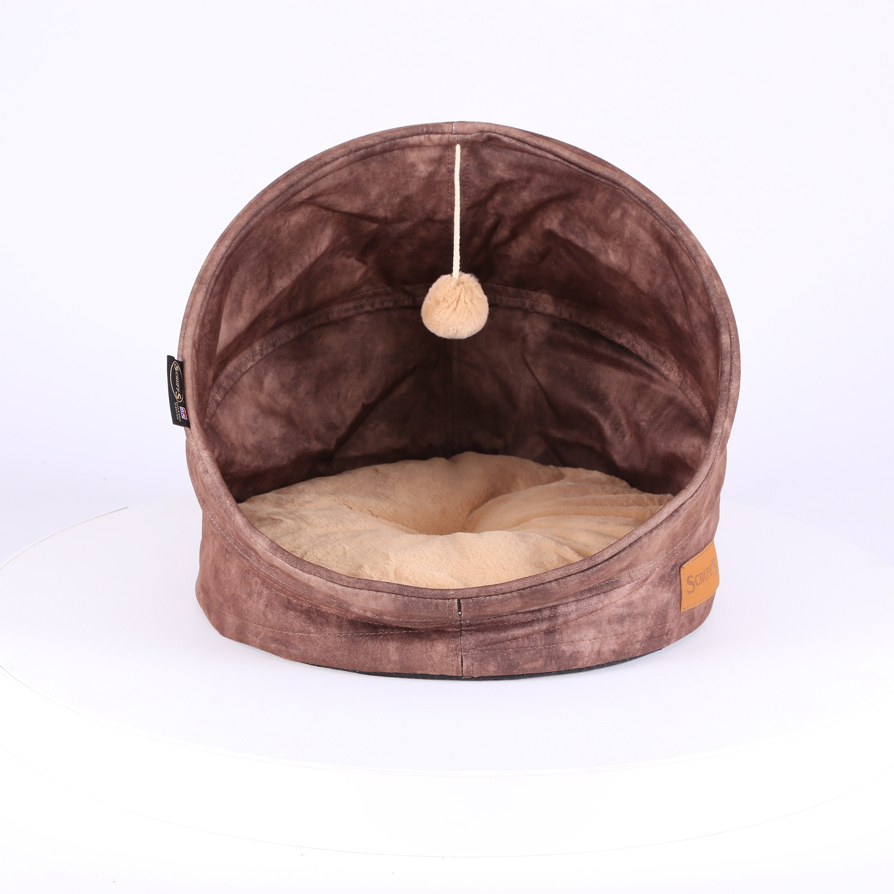 Kensington Cat Bed - Chocolate Cat Bed Scruffs® 