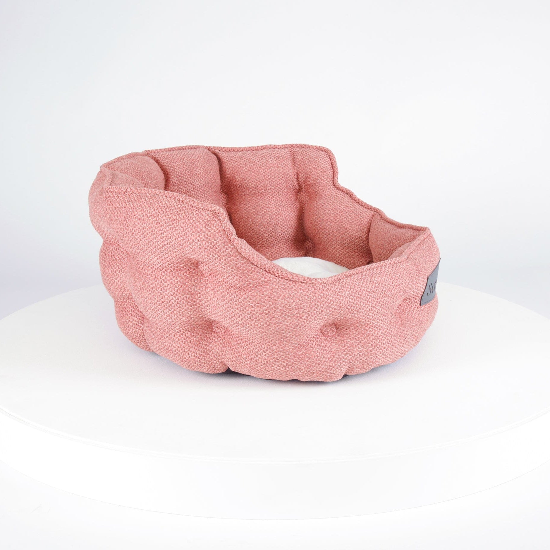 Seattle Cat Bed - Coral Pink Cat Bed Scruffs® 