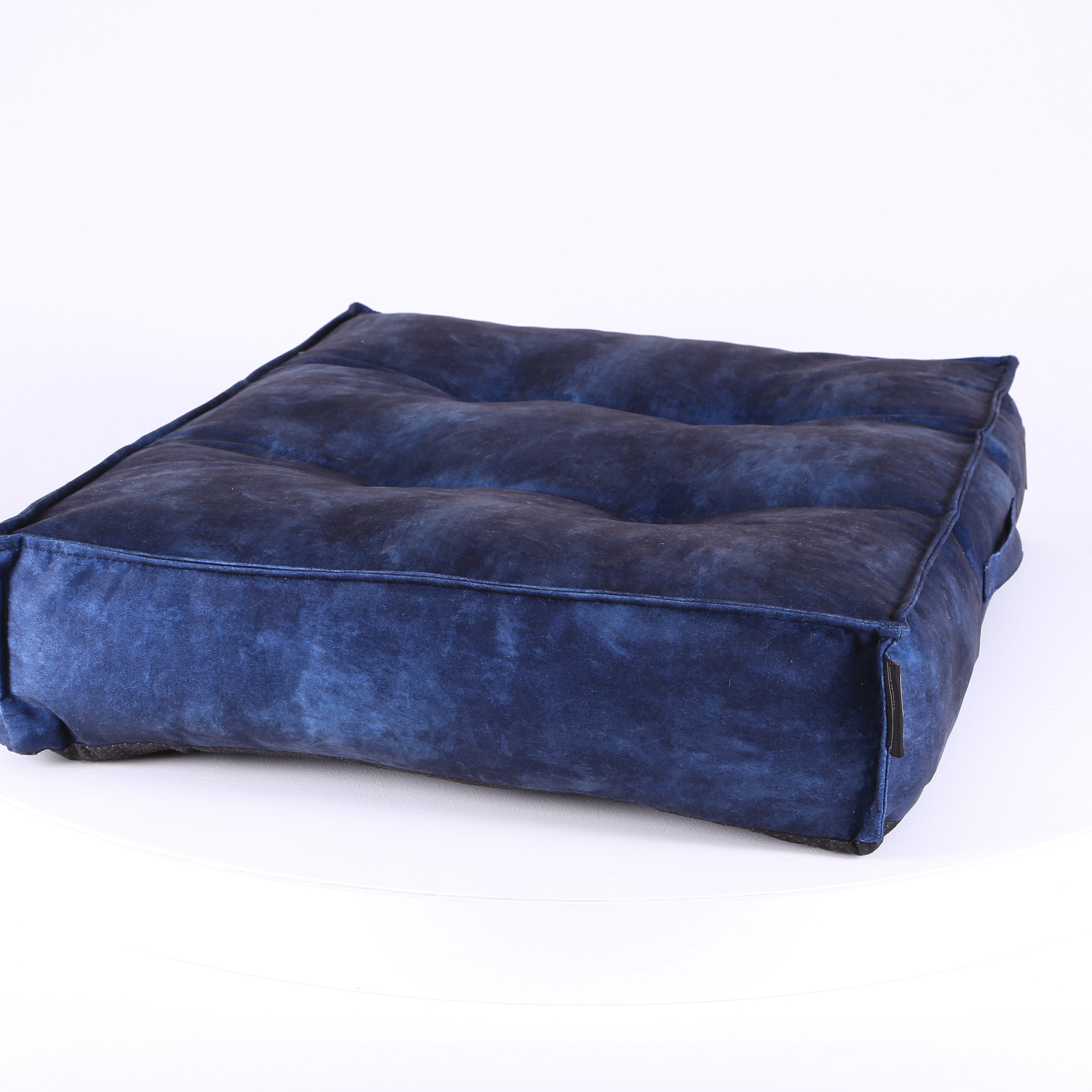 Kensington Mattress - Navy Dog Bed Scruffs® 