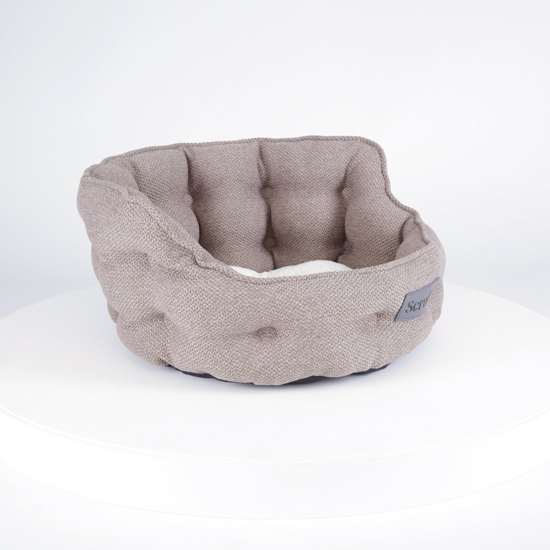 Seattle Cat Bed - Stone Grey Cat Bed Scruffs® 