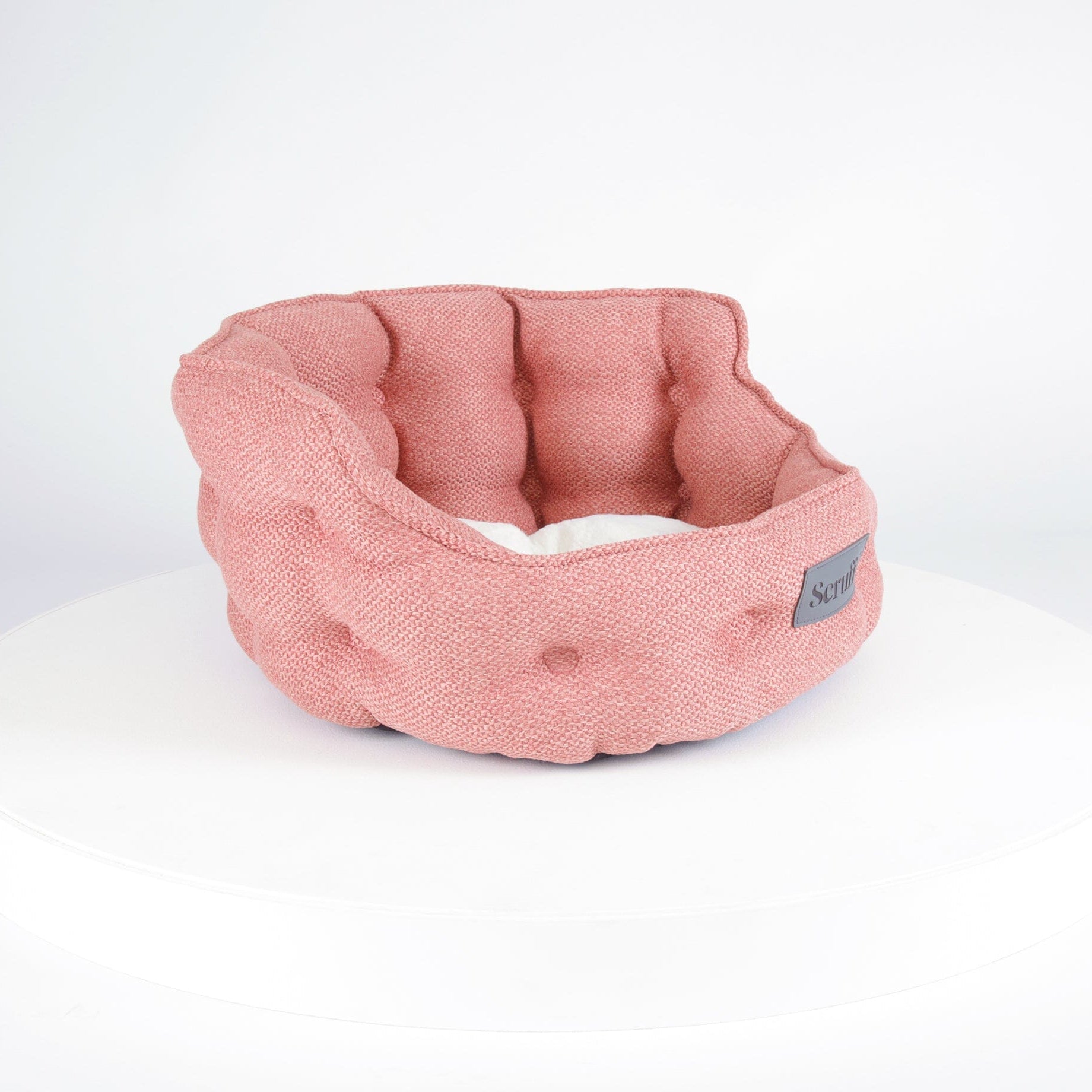 Seattle Cat Bed - Coral Pink Cat Bed Scruffs® 