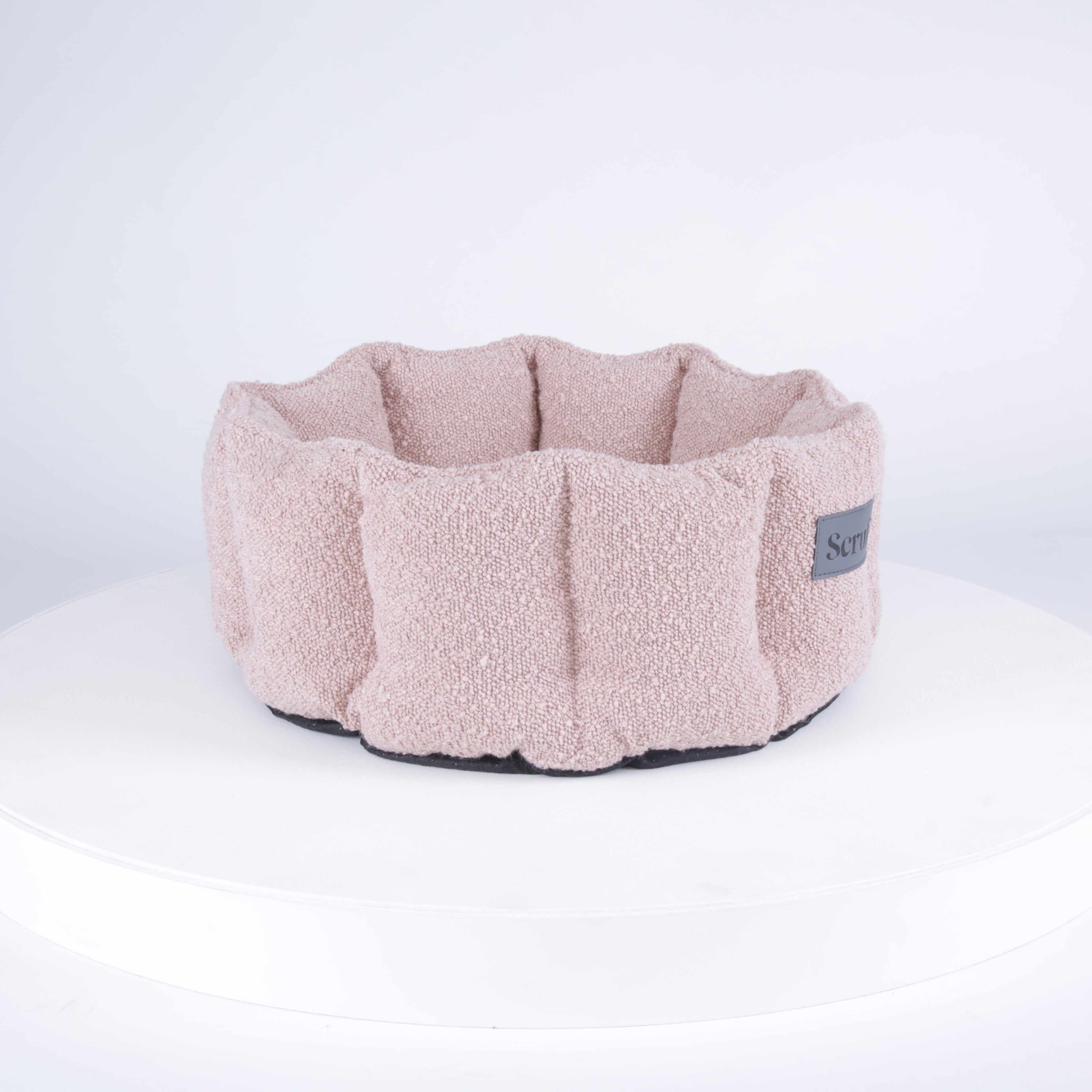 Boucle Cat Bed - Blush Pink Cat Bed Scruffs® 