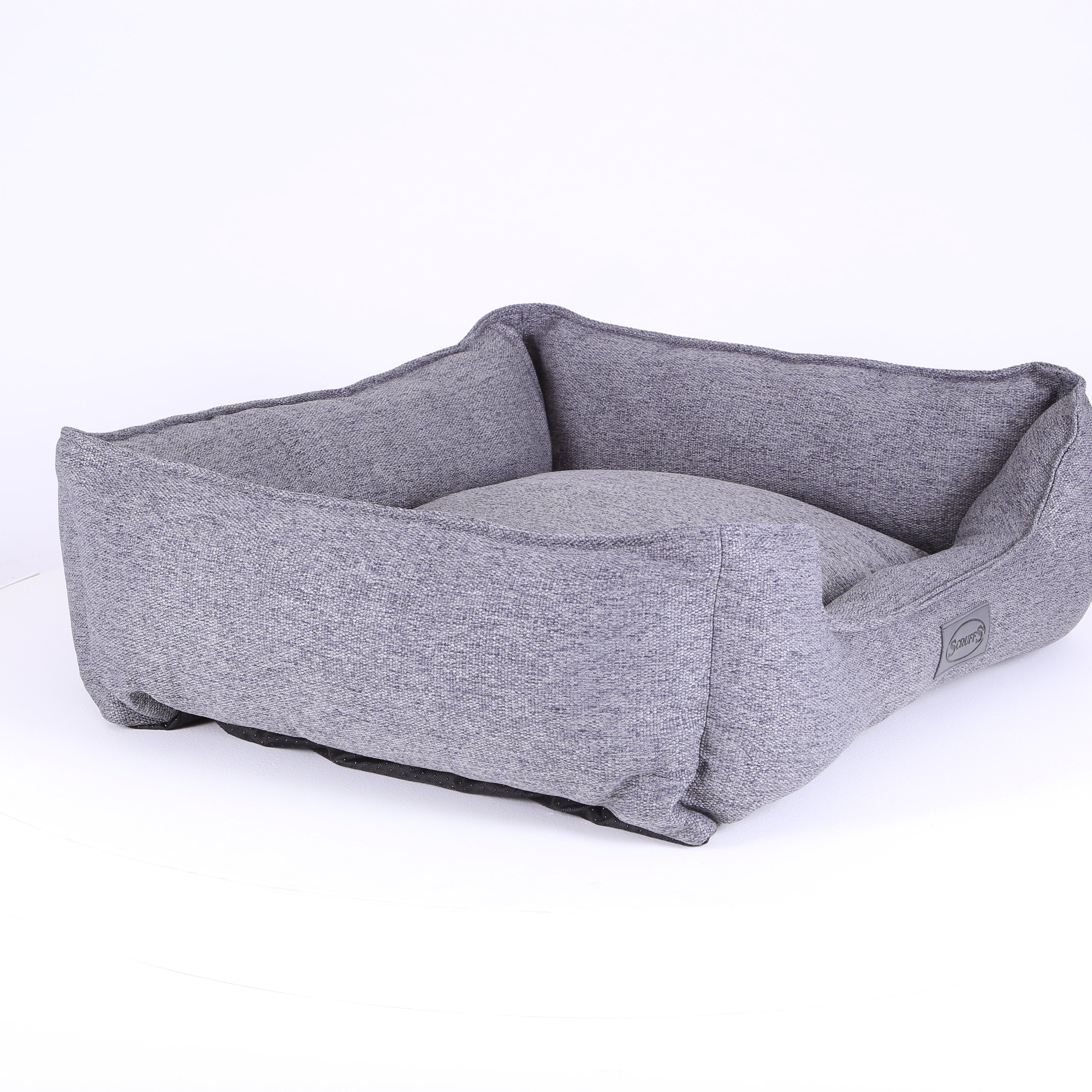 Manhattan Box Bed - Dark Grey Dog Bed Scruffs® 