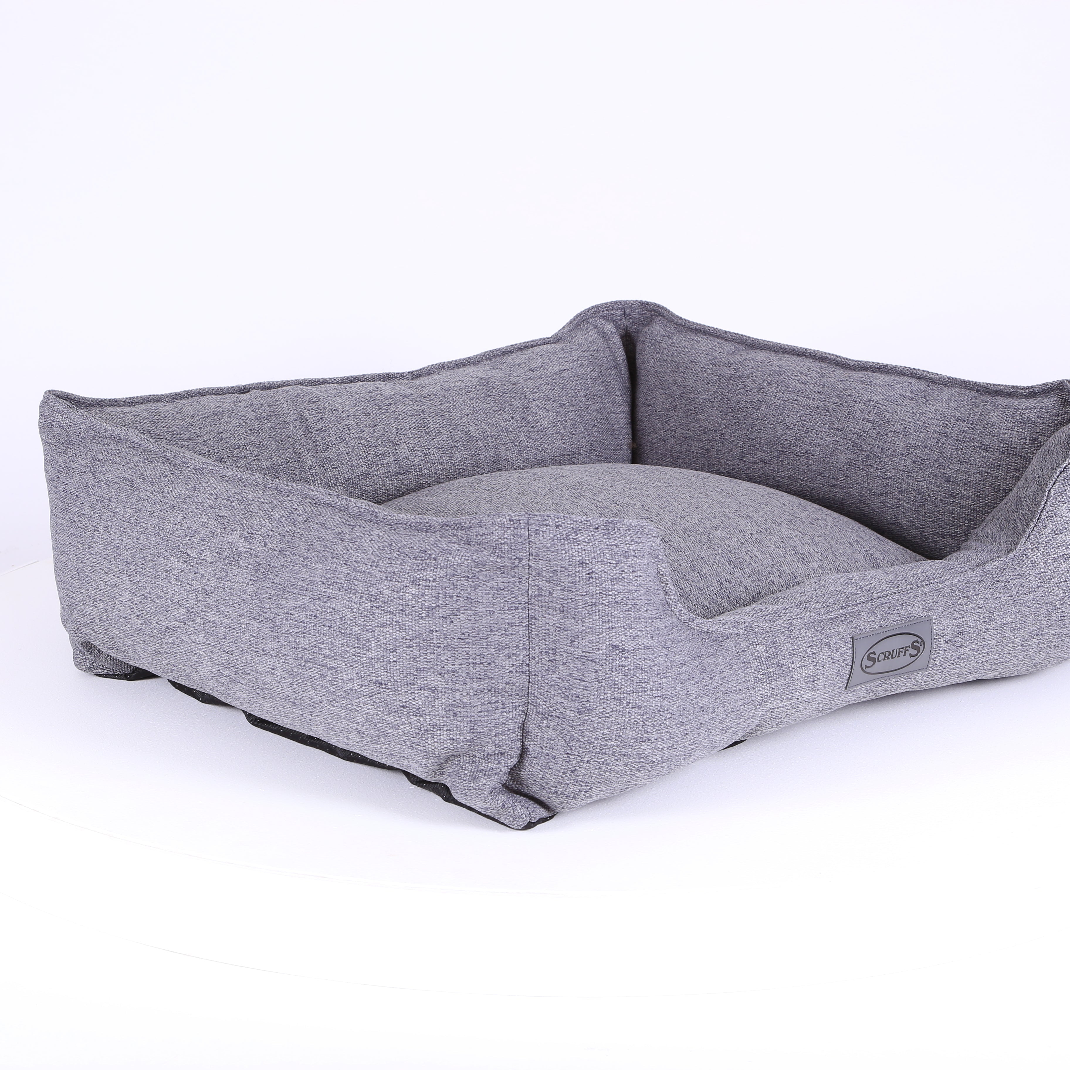 Manhattan Box Bed - Dark Grey Dog Bed Scruffs® 