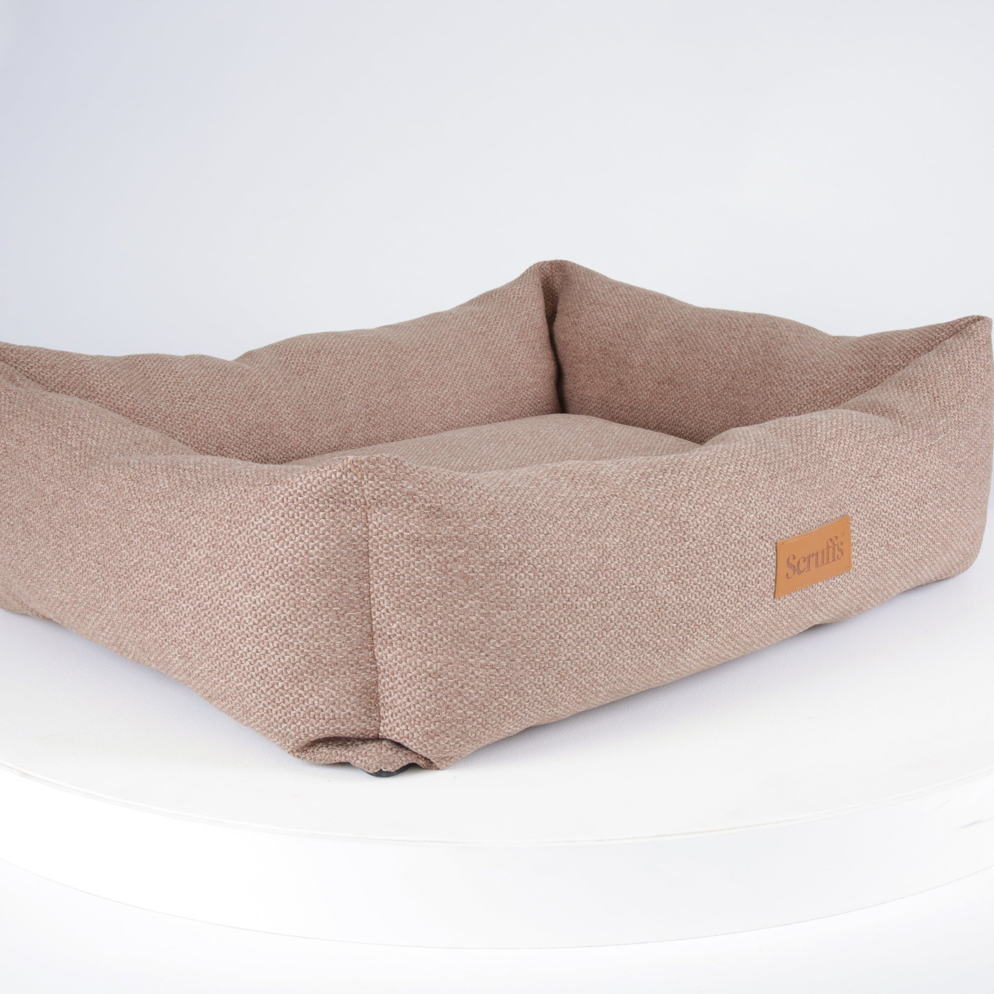 Seattle Box Bed - Sienna Brown Dog Bed Scruffs® 