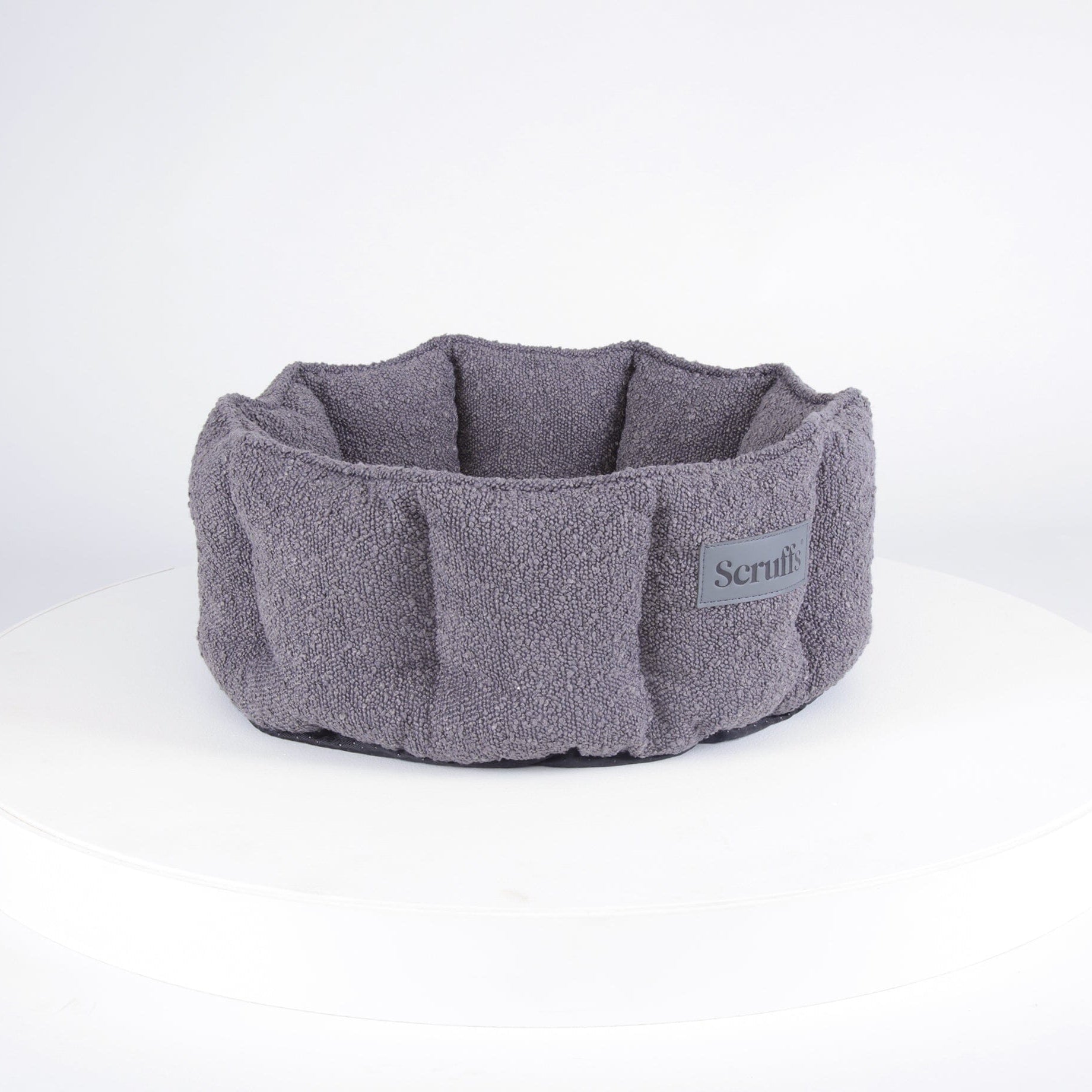 Boucle Cat Bed - Slate Grey Cat Bed Scruffs® 