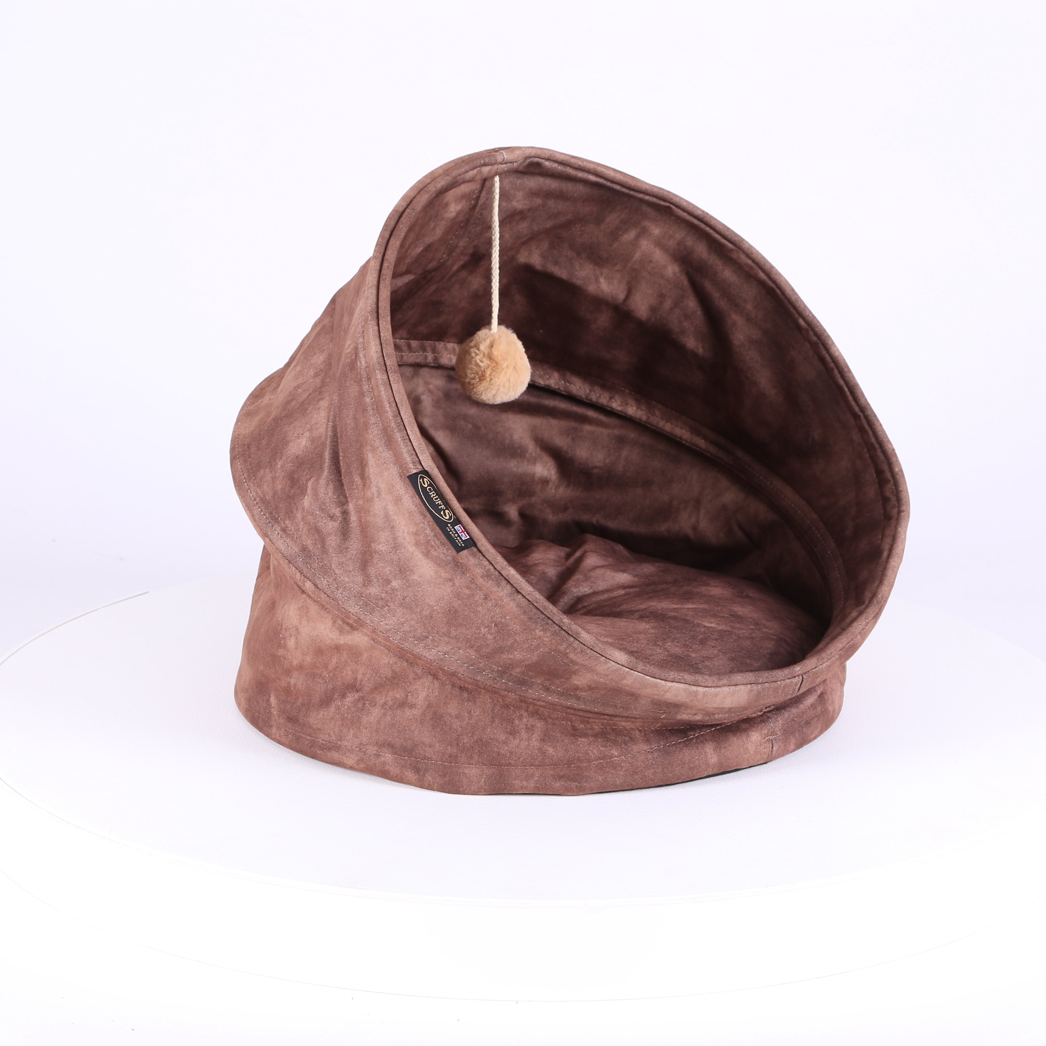 Kensington Cat Bed - Chocolate Cat Bed Scruffs® 