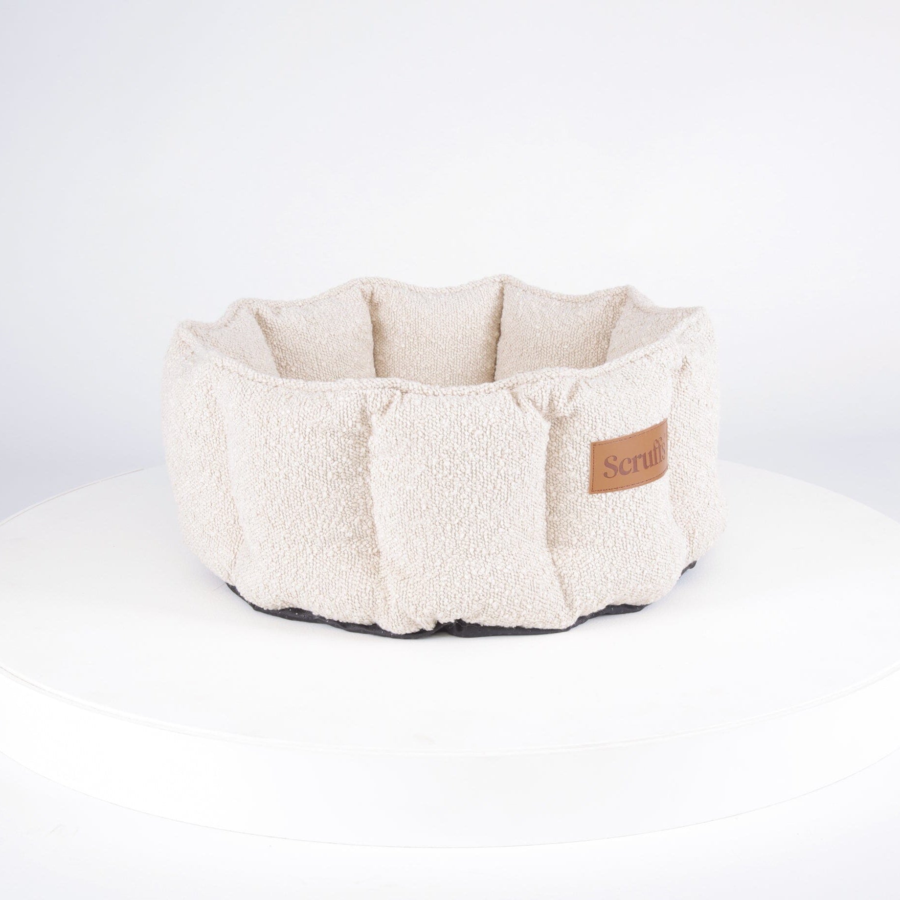 Boucle Cat Bed - Ivory Cat Bed Scruffs® 