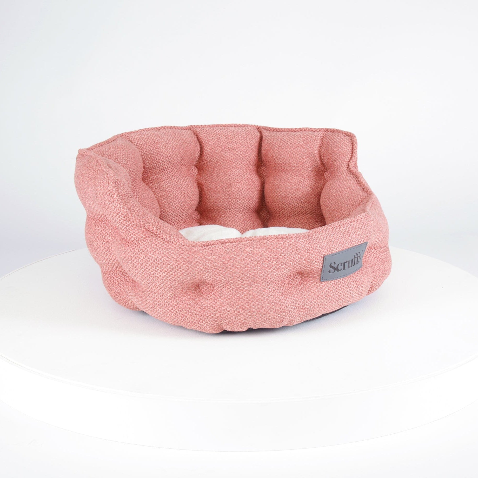 Seattle Cat Bed - Coral Pink Cat Bed Scruffs® 