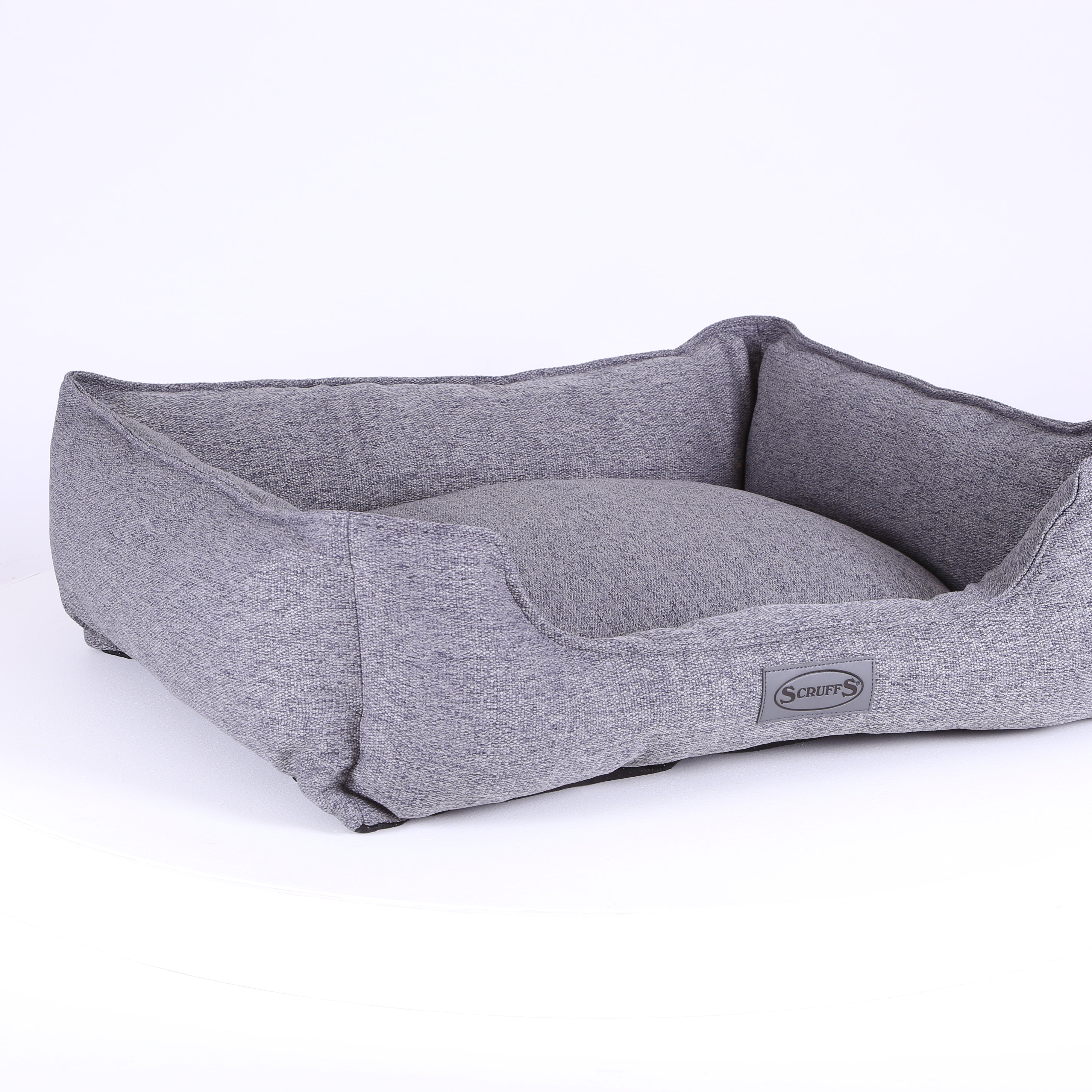 Manhattan Box Bed - Dark Grey Dog Bed Scruffs® 