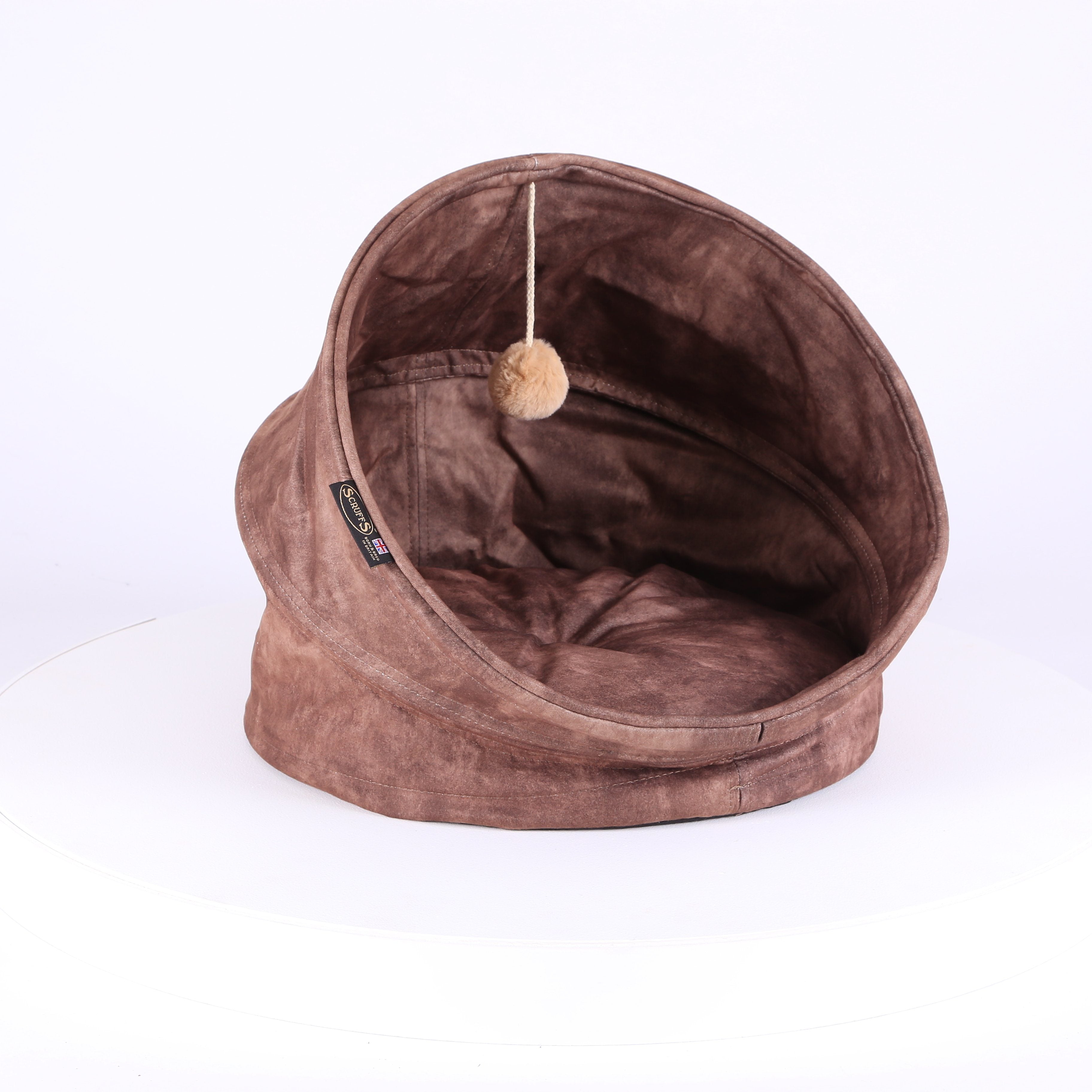 Kensington Cat Bed - Chocolate Cat Bed Scruffs® 