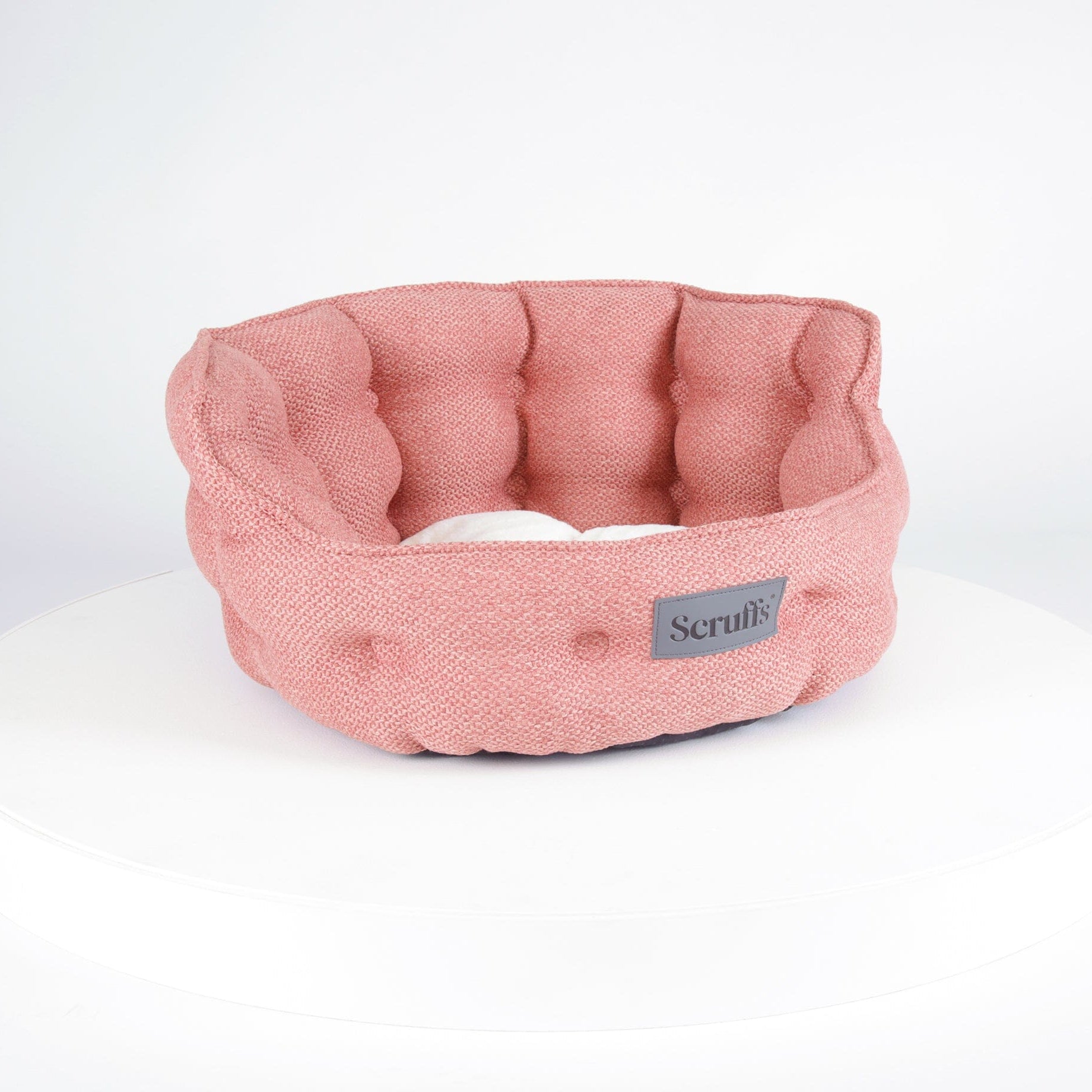 Seattle Cat Bed - Coral Pink Cat Bed Scruffs® 