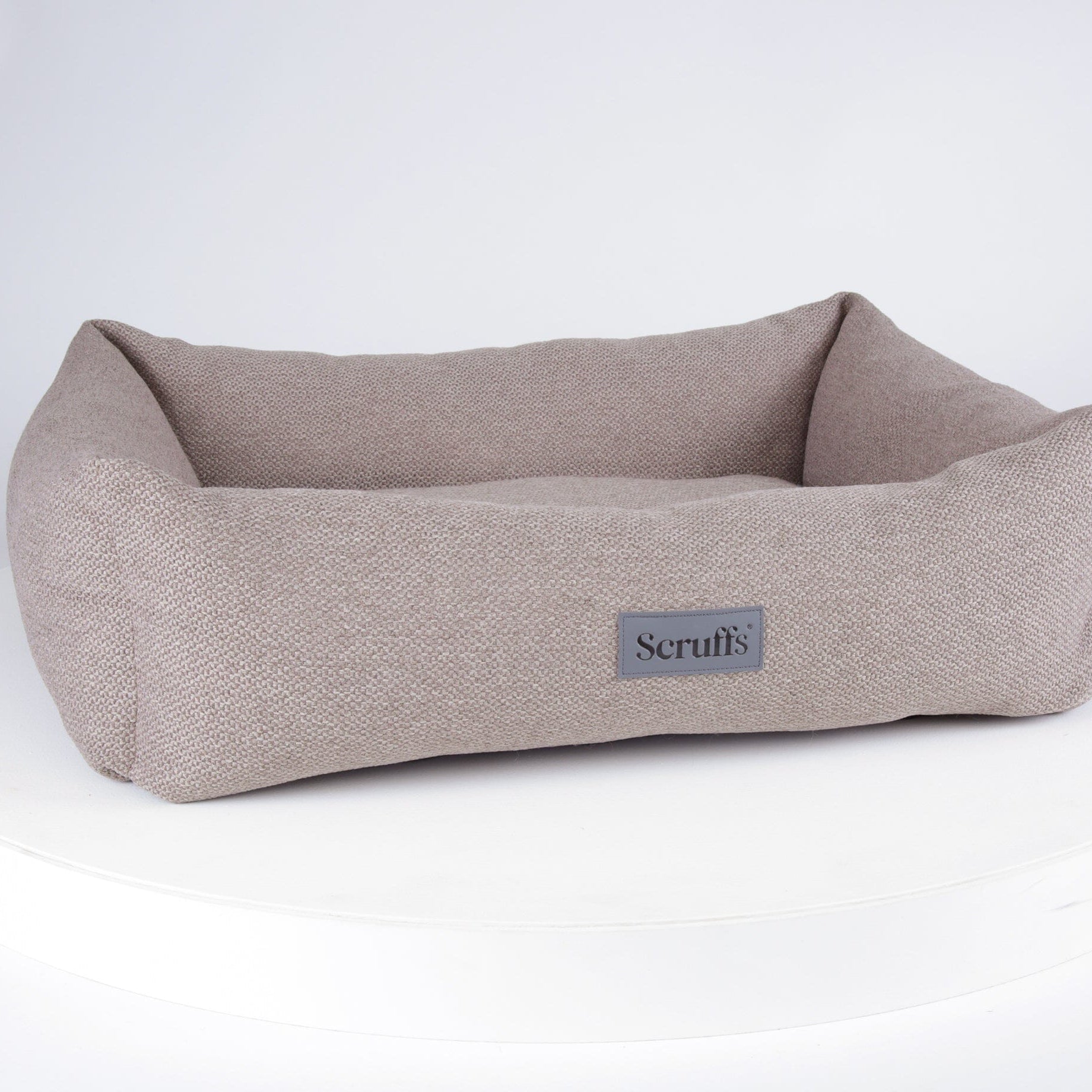 Seattle Box Bed - Stone Grey Dog Bed Scruffs® 