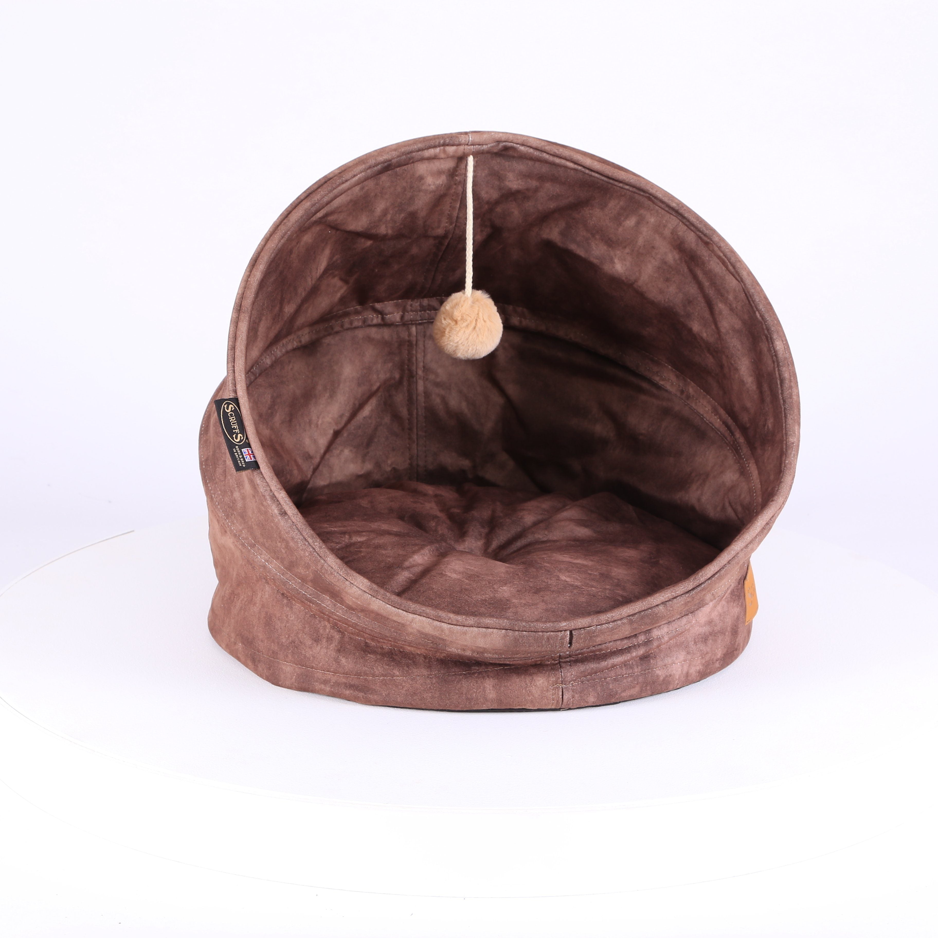 Kensington Cat Bed - Chocolate Cat Bed Scruffs® 