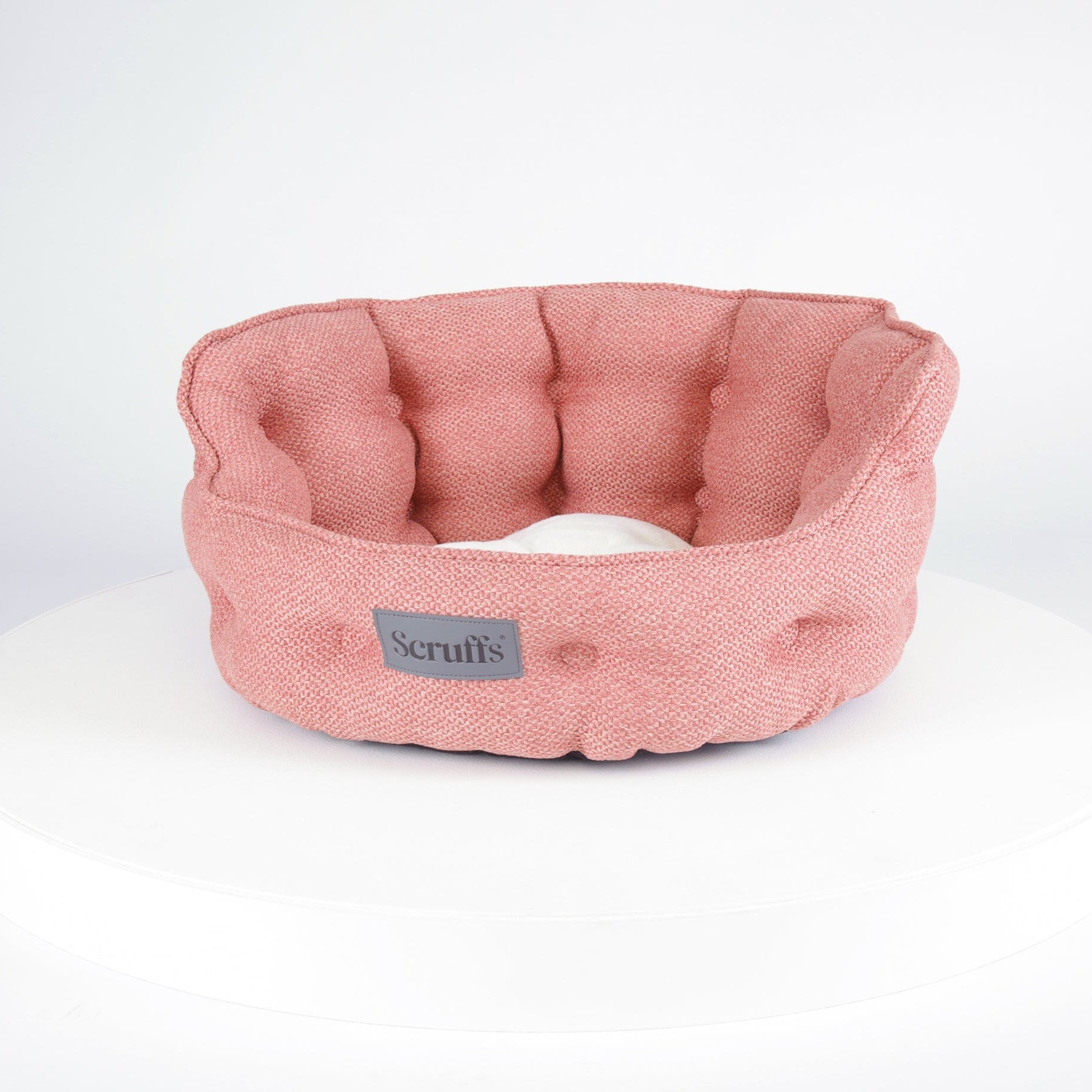 Seattle Cat Bed - Coral Pink Cat Bed Scruffs® 