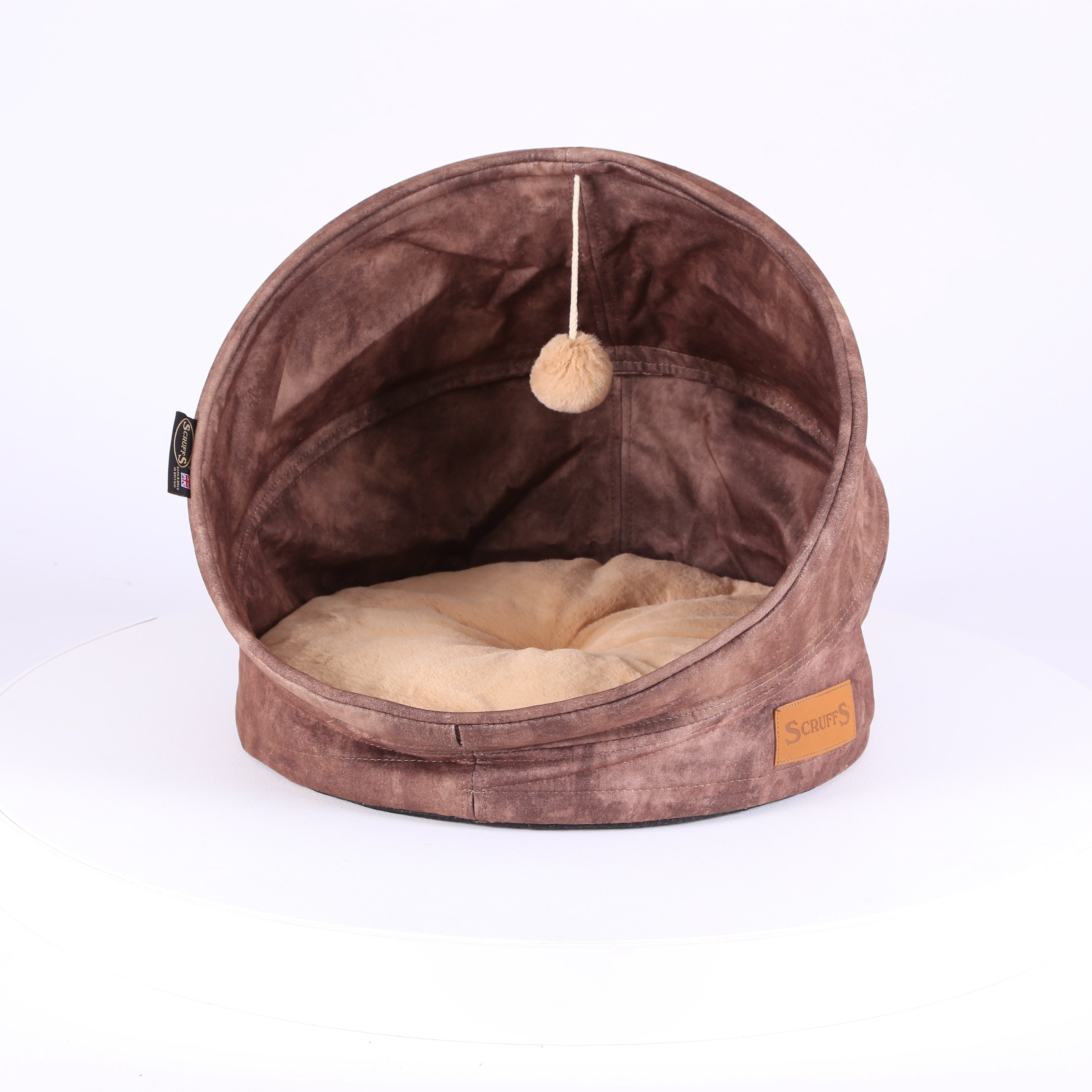 Kensington Cat Bed - Chocolate Cat Bed Scruffs® 