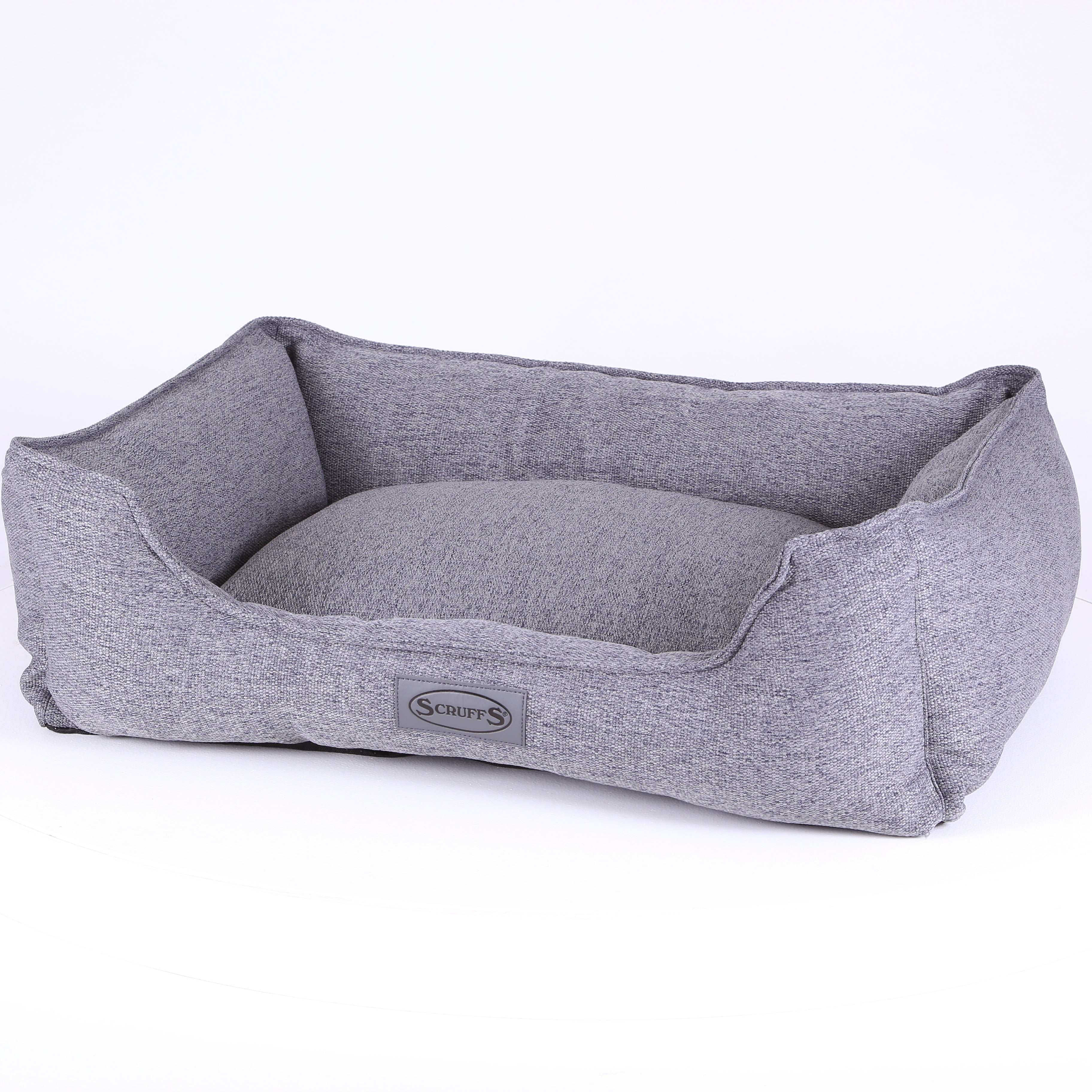 Manhattan Box Bed - Dark Grey Dog Bed Scruffs® 
