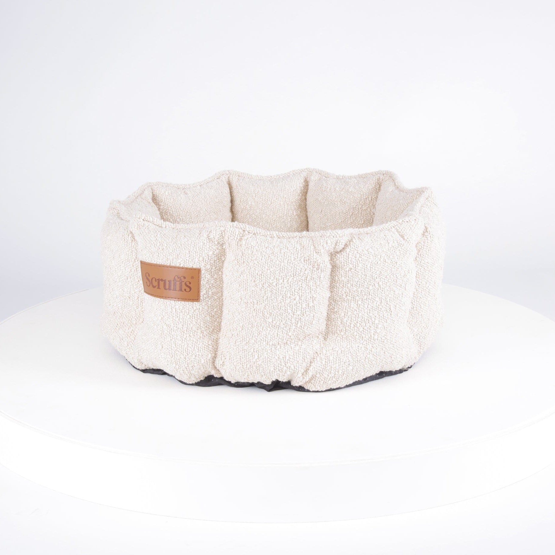Boucle Cat Bed - Ivory Cat Bed Scruffs® 