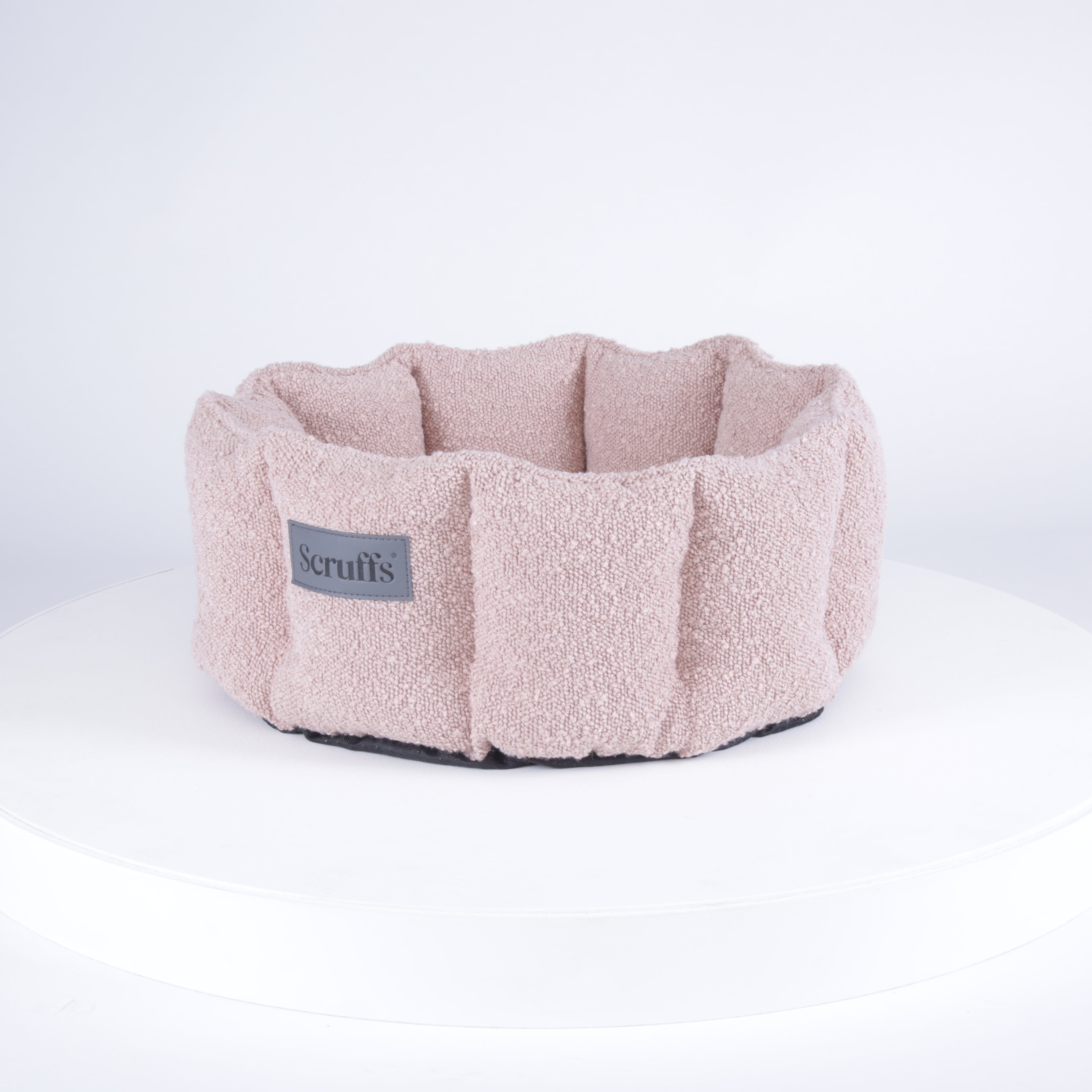 Boucle Cat Bed - Blush Pink Cat Bed Scruffs® 