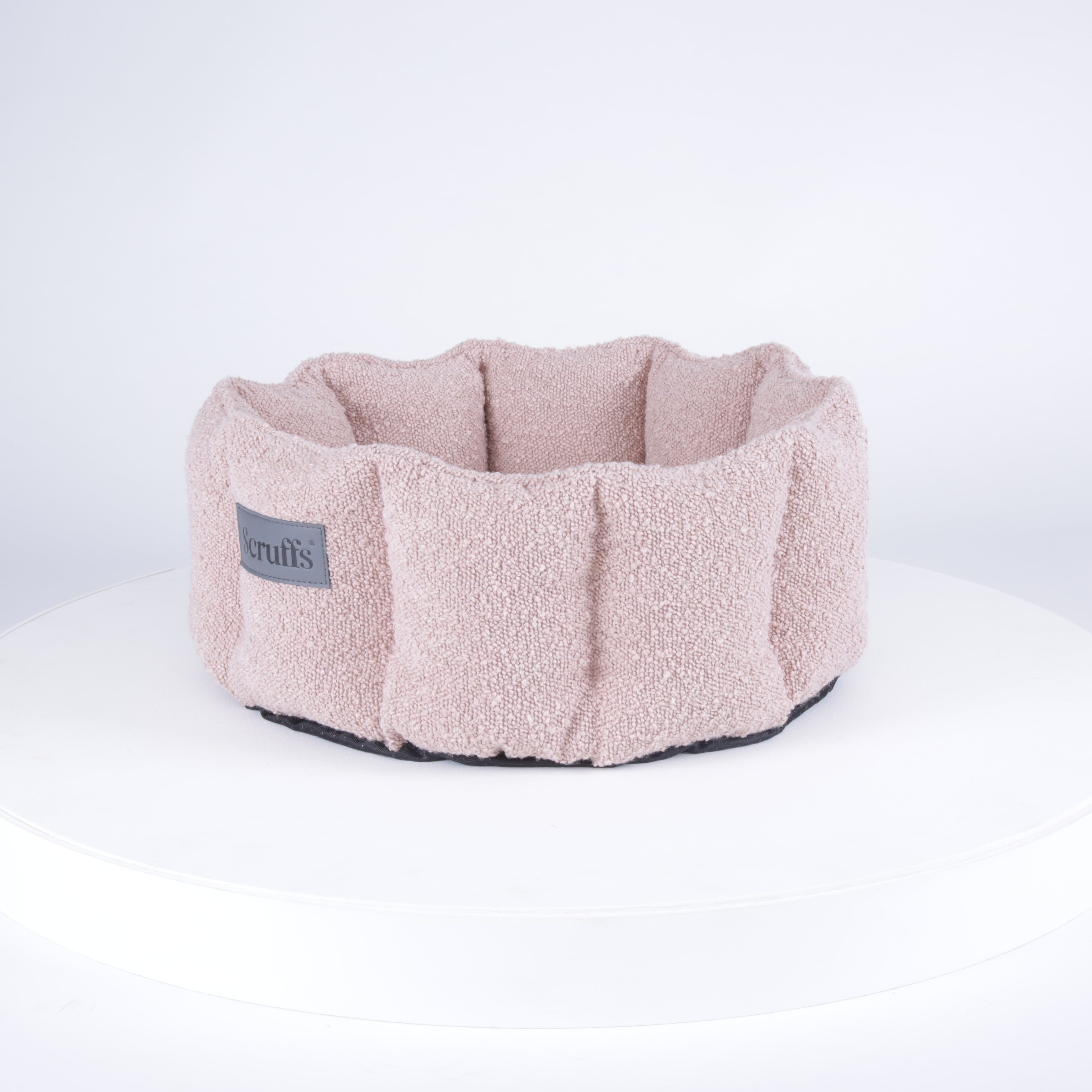 Boucle Cat Bed - Blush Pink Cat Bed Scruffs® 