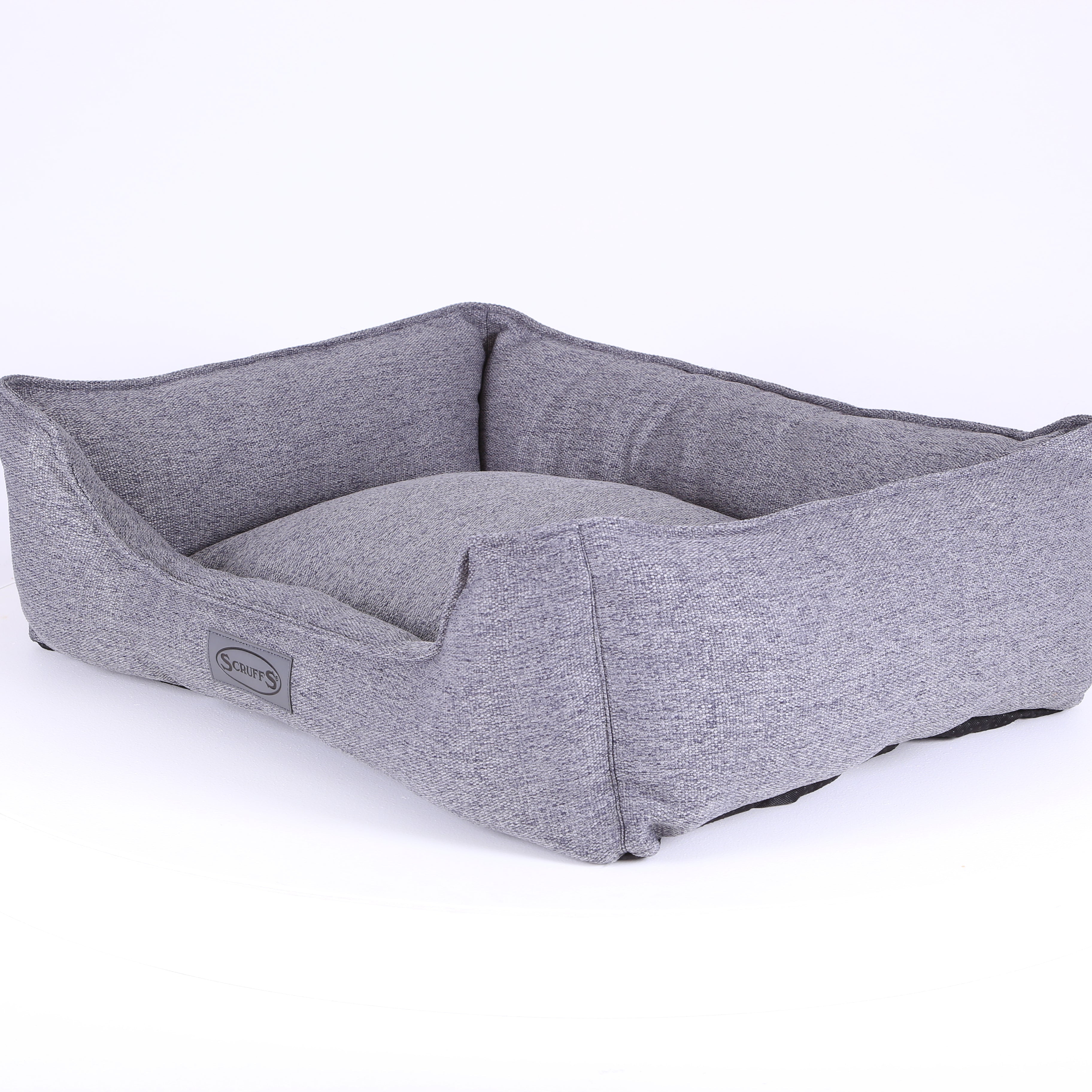 Manhattan Box Bed - Dark Grey Dog Bed Scruffs® 