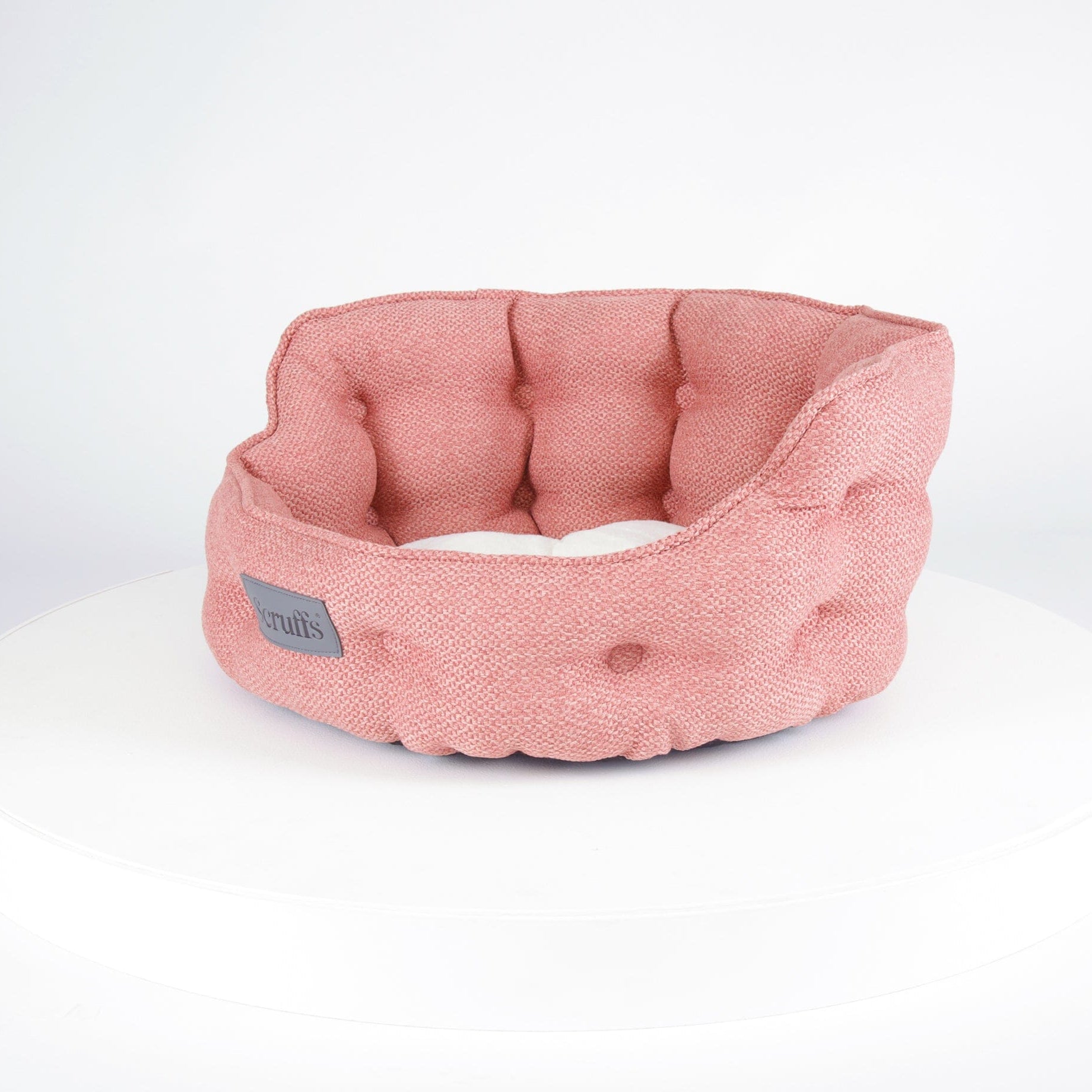 Seattle Cat Bed - Coral Pink Cat Bed Scruffs® 