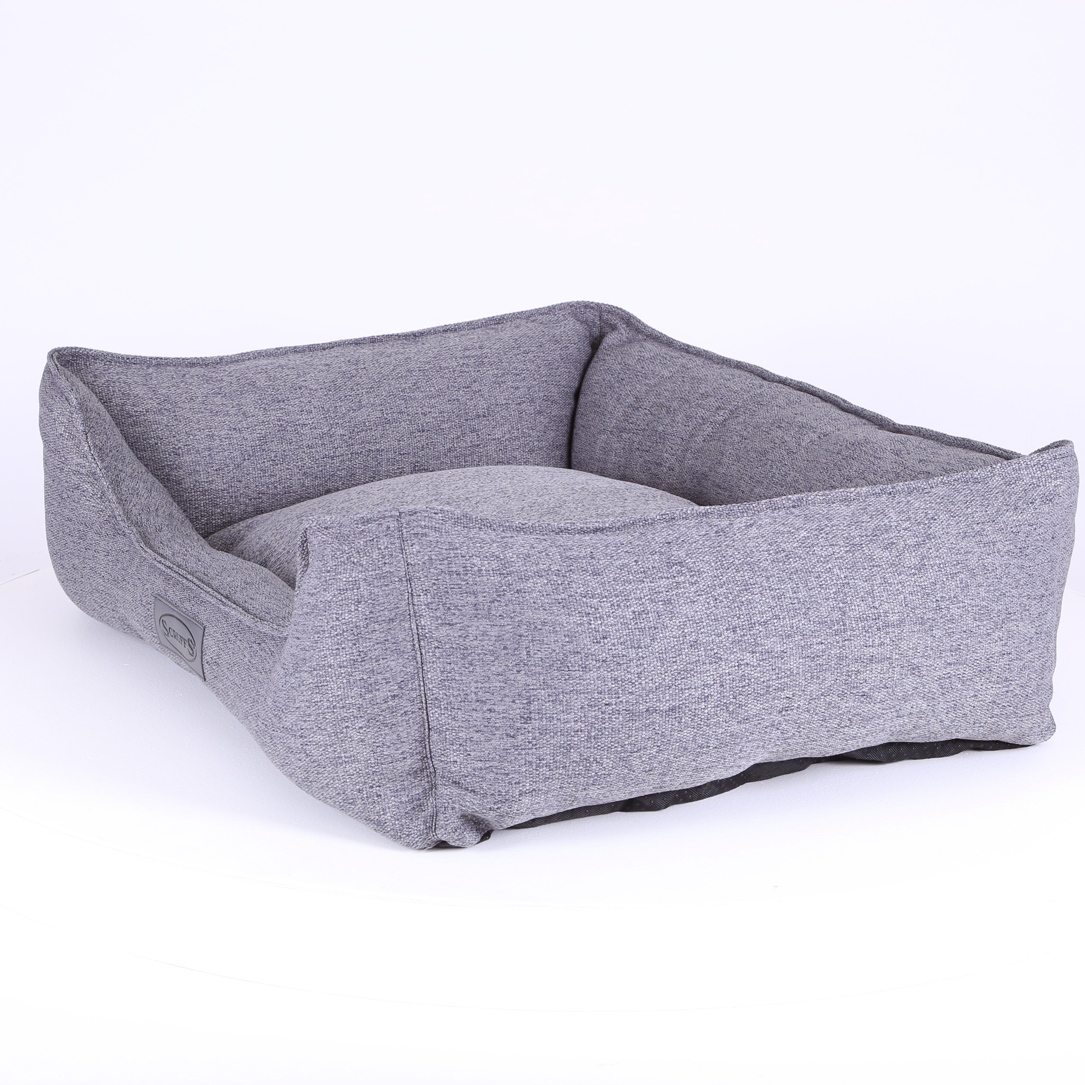 Manhattan Box Bed - Dark Grey Dog Bed Scruffs® 