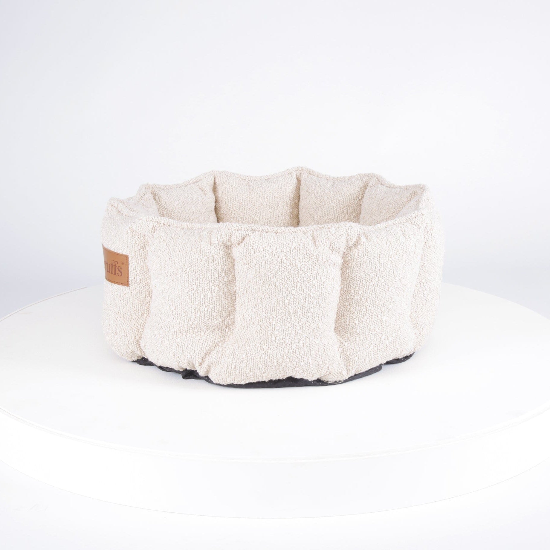 Boucle Cat Bed - Ivory Cat Bed Scruffs® 