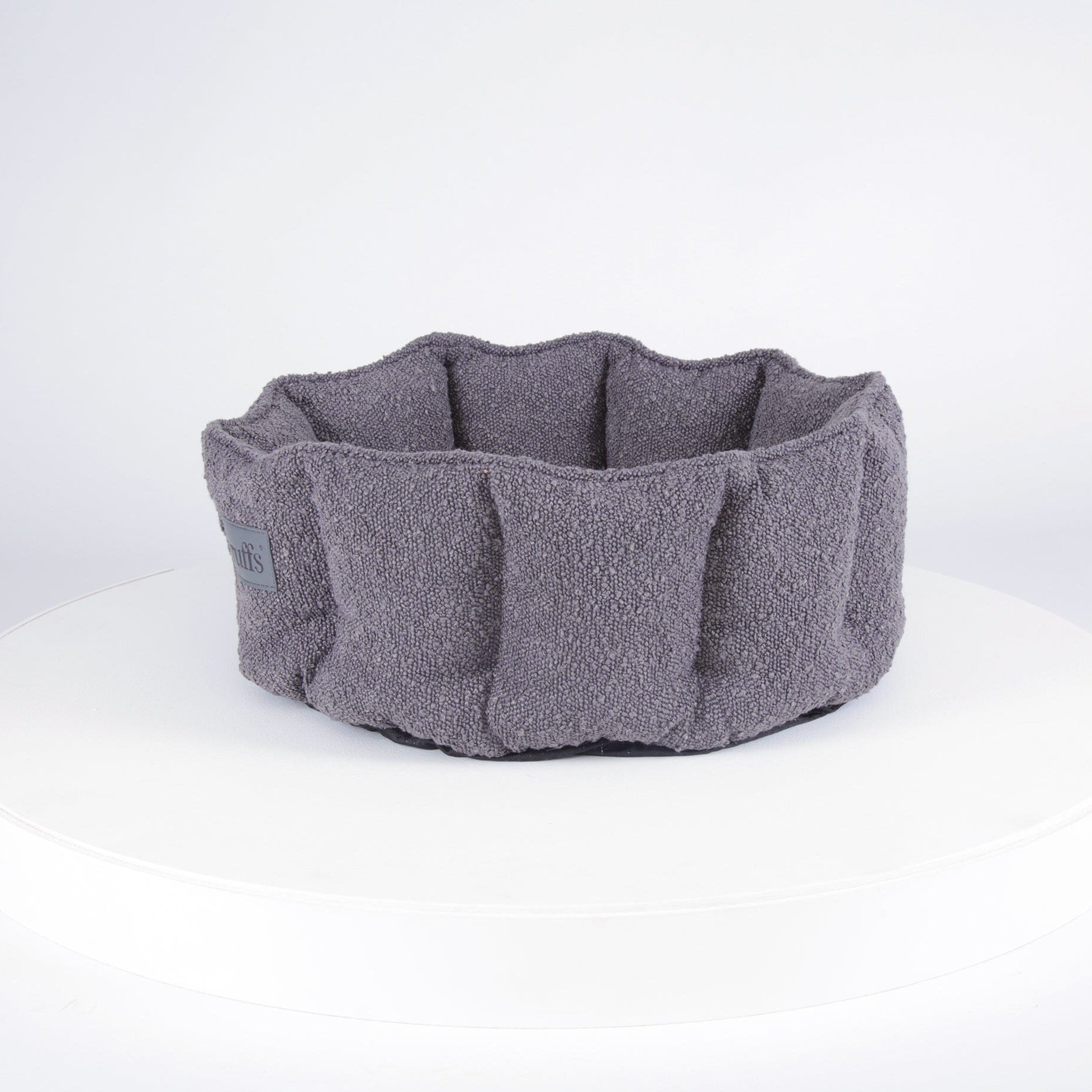 Boucle Cat Bed - Slate Grey Cat Bed Scruffs® 