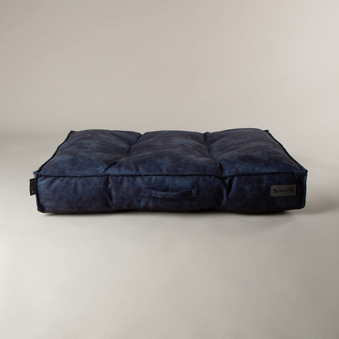 Kensington Mattress - Navy Dog Bed Scruffs® 