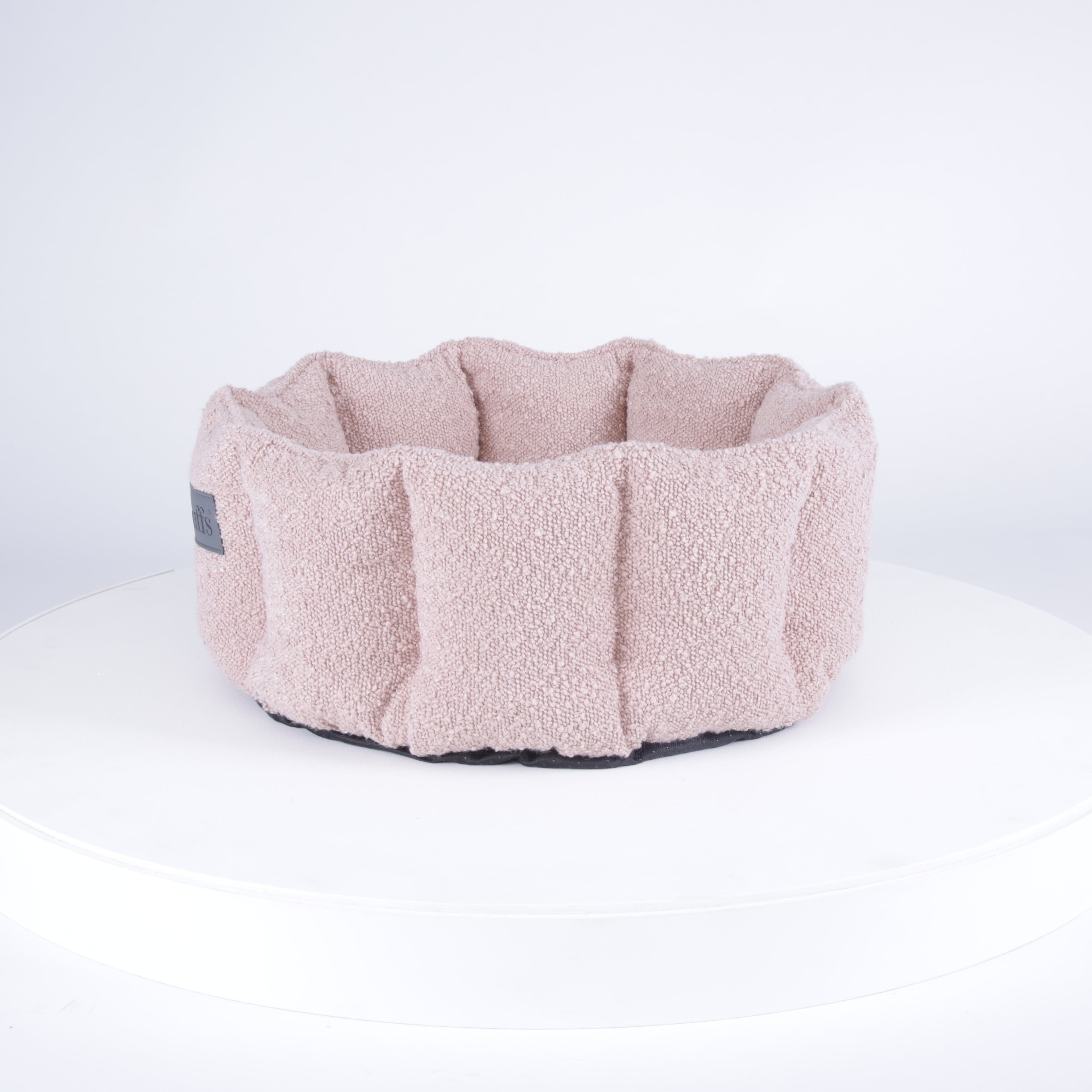 Boucle Cat Bed - Blush Pink Cat Bed Scruffs® 