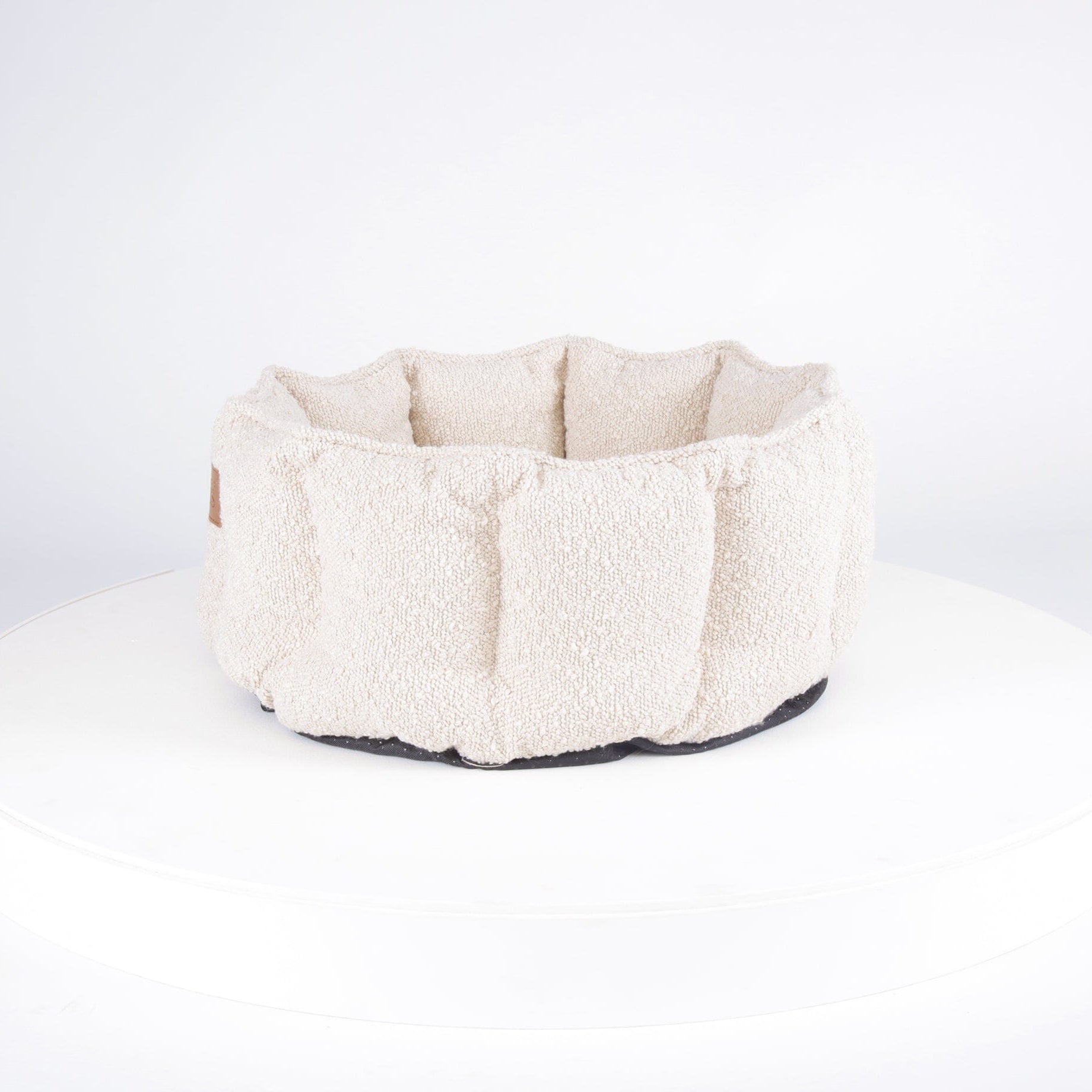 Boucle Cat Bed - Ivory Cat Bed Scruffs® 