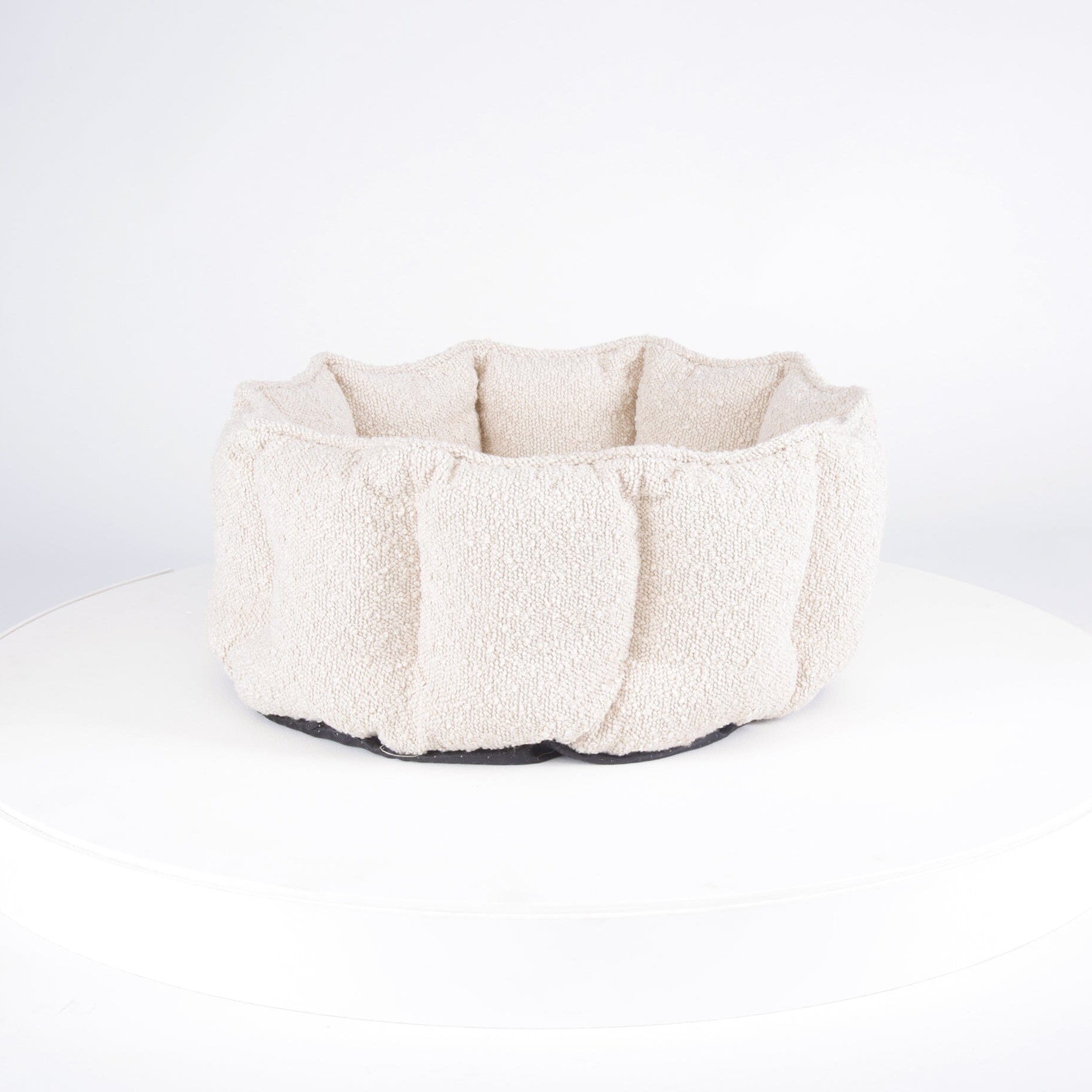 Boucle Cat Bed - Ivory Cat Bed Scruffs® 