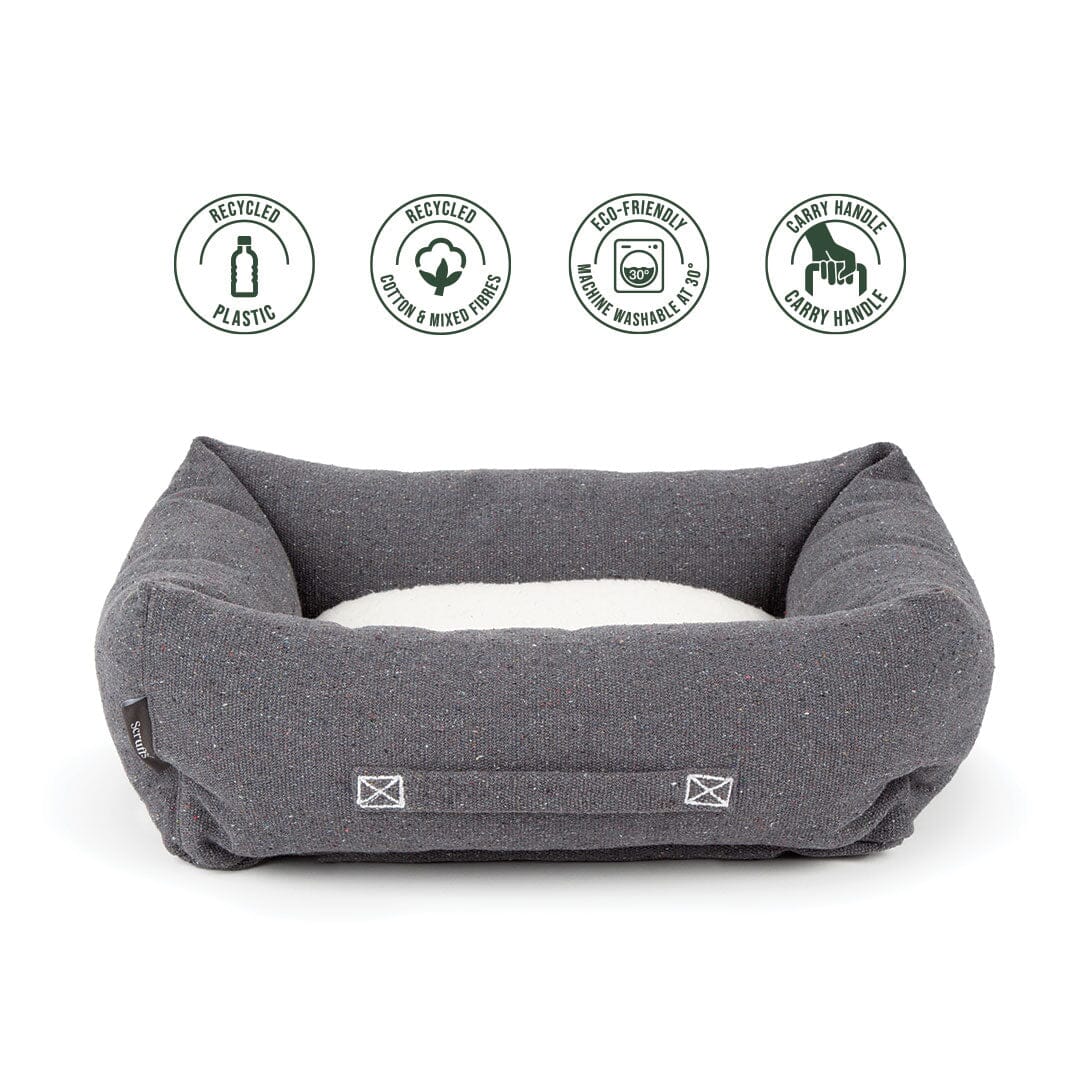 Eden Box Bed - Charcoal Grey Dog Beds Scruffs® 