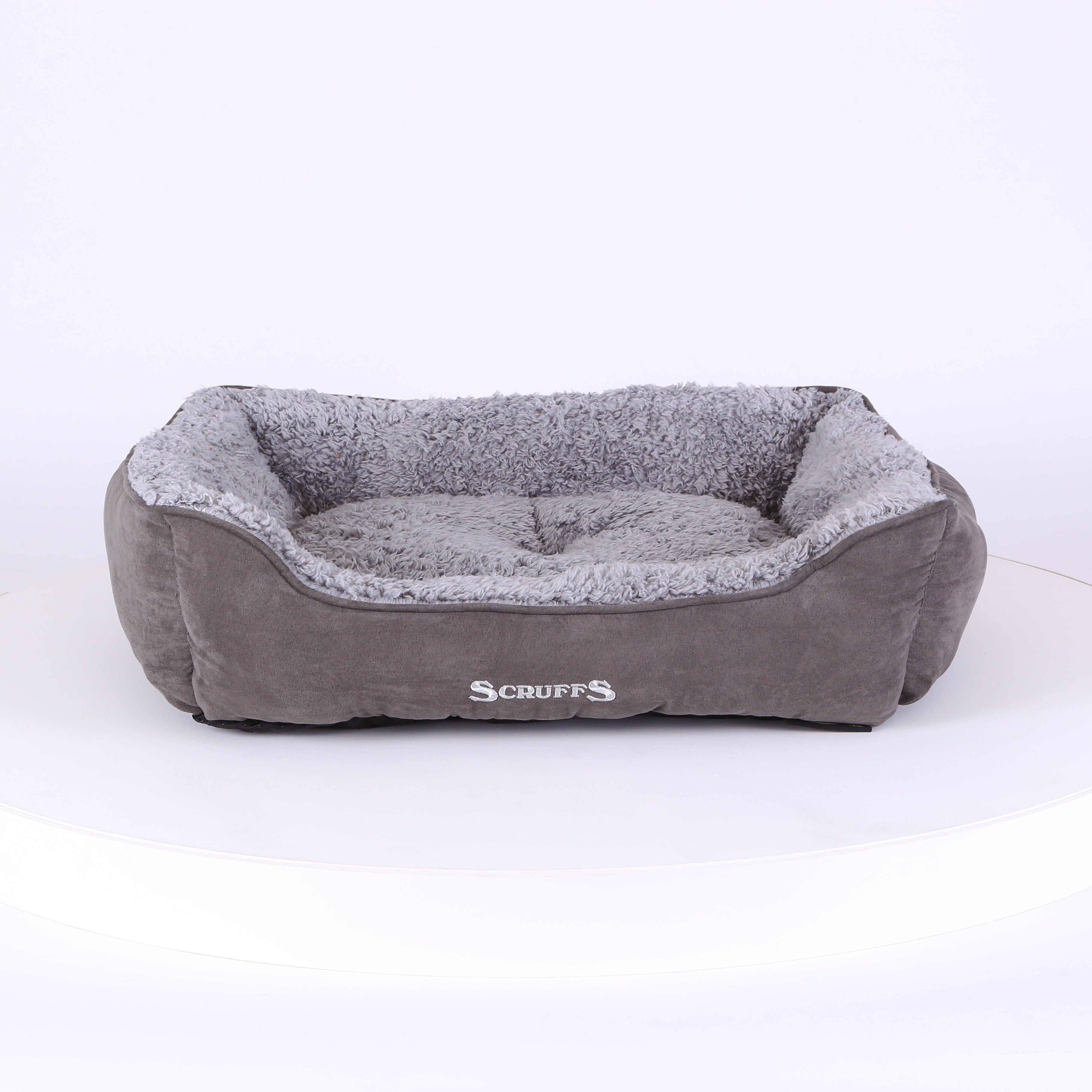 Cosy Soft-Walled Dog Bed - Grey Dog Bed Scruffs® 