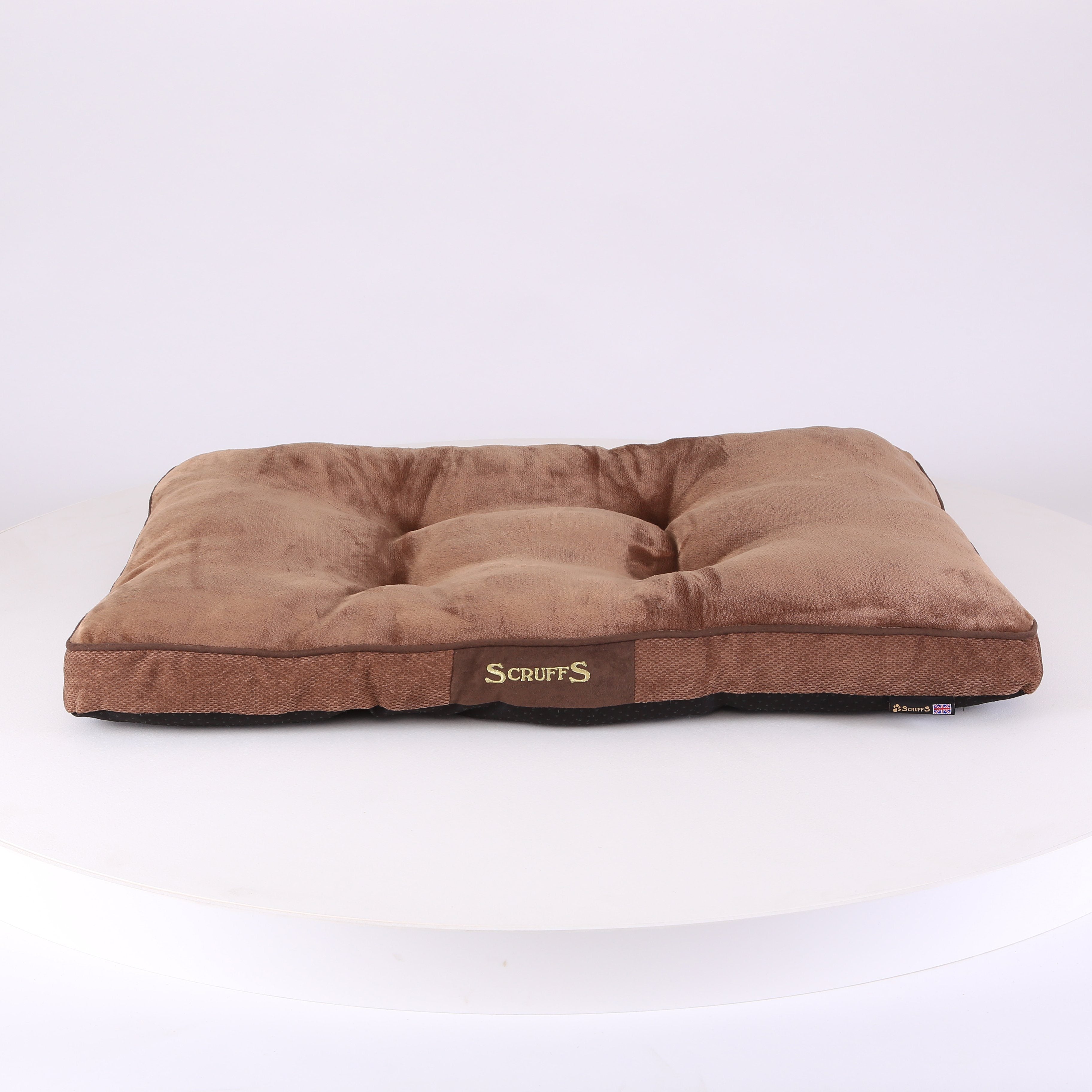 Chester Mattress - Chocolate Brown Dog Bed Scruffs® 