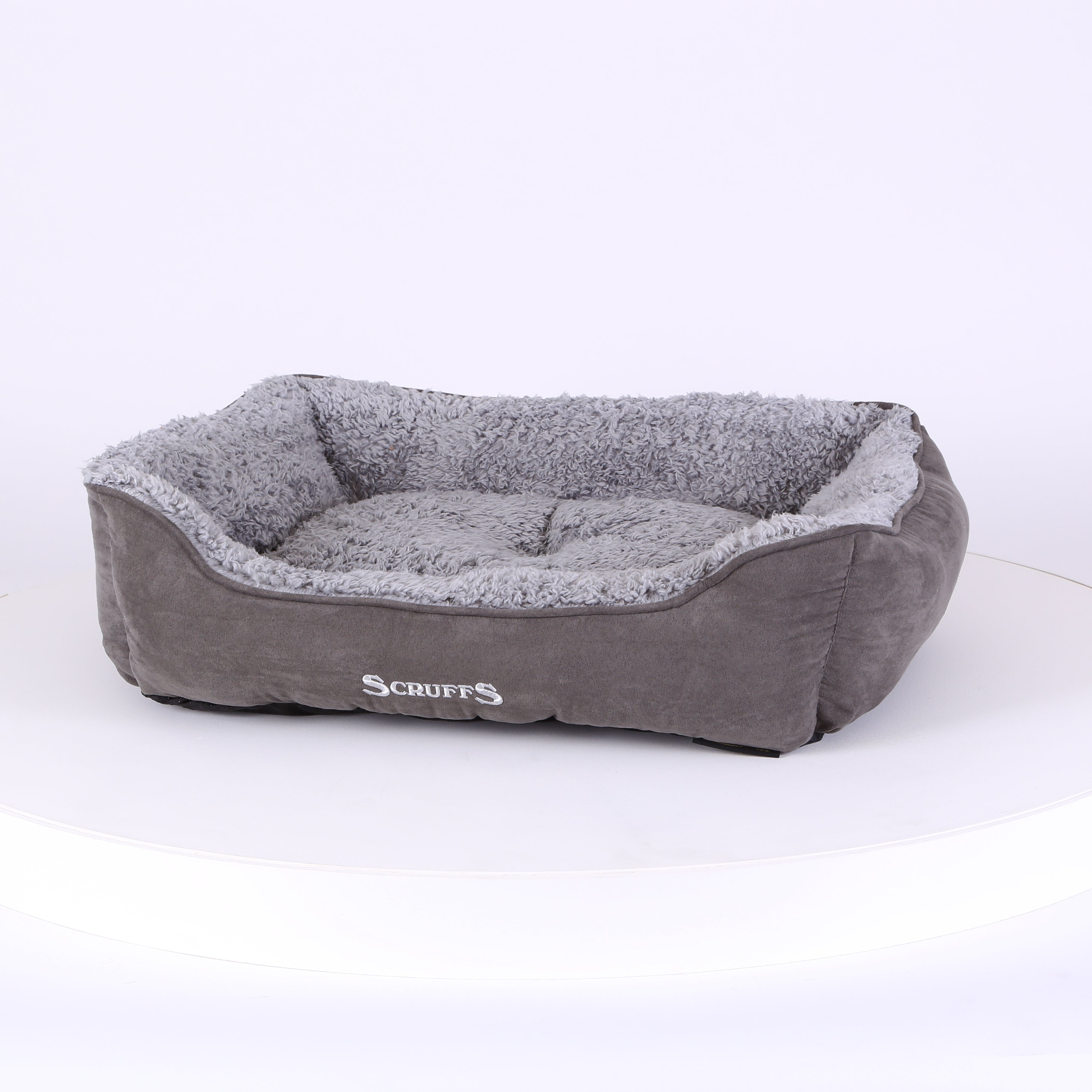 Cosy Soft-Walled Dog Bed - Grey Dog Bed Scruffs® 